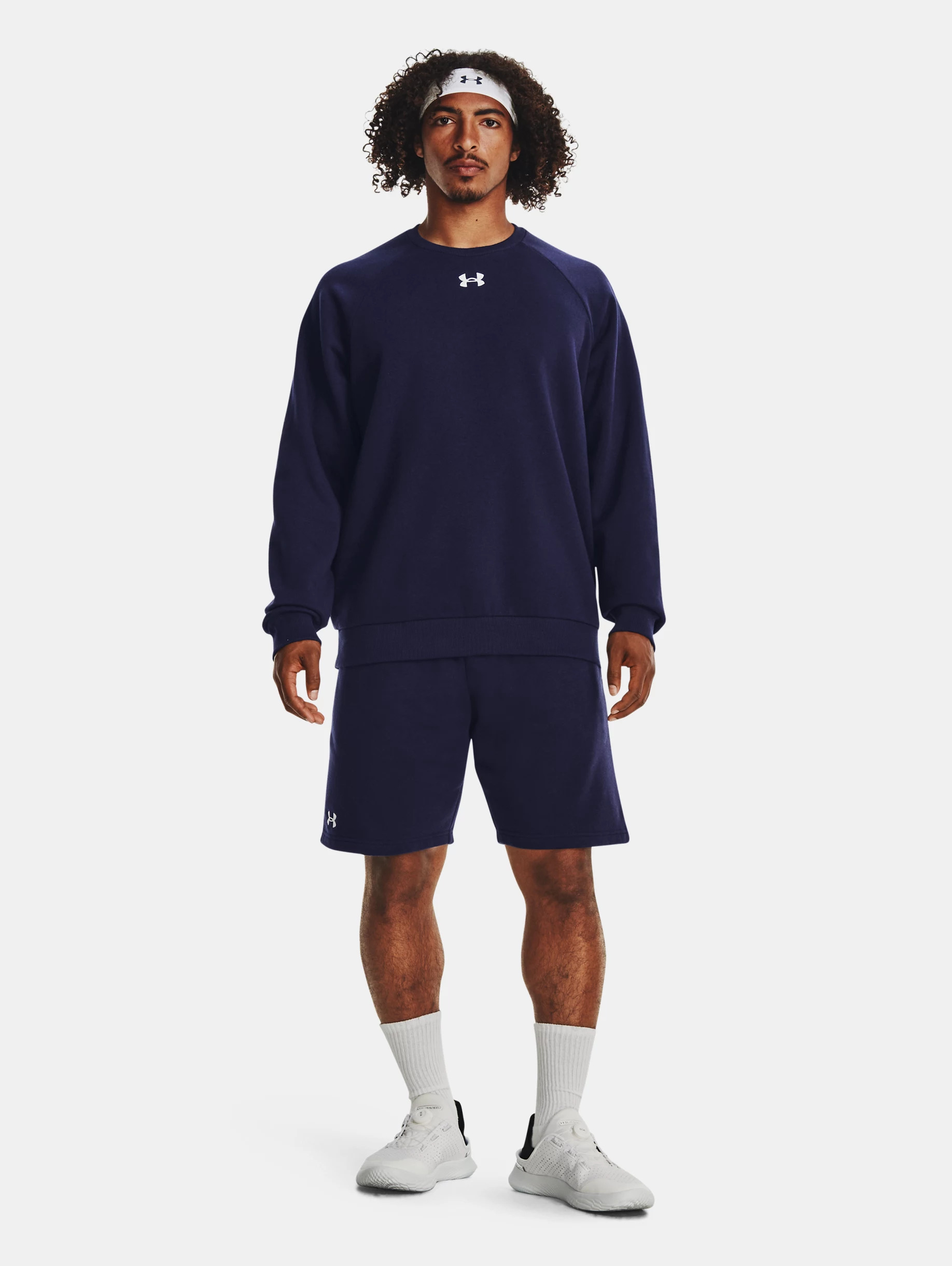 Men's UA Rival Fleece Crew - 5