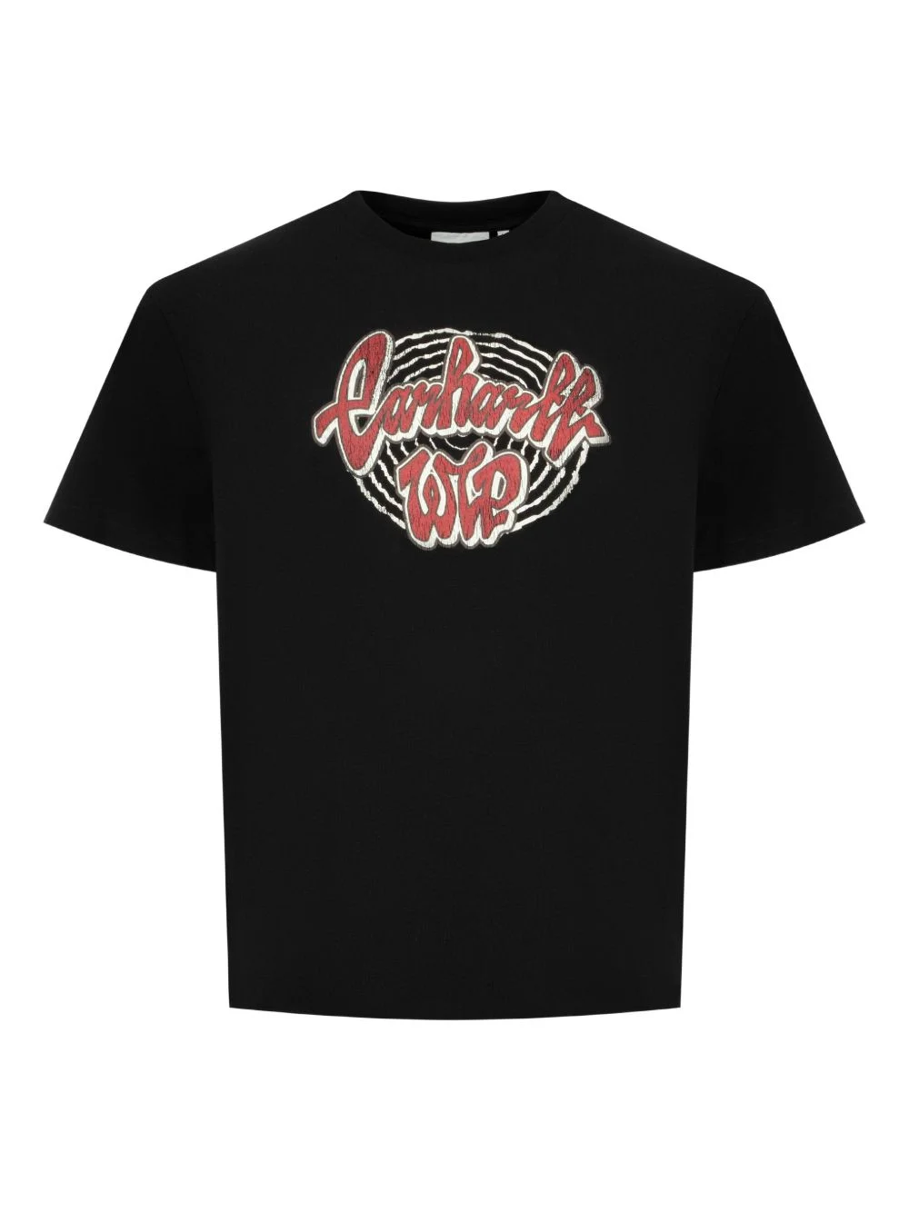 printed short-sleeve T-shirt - 1