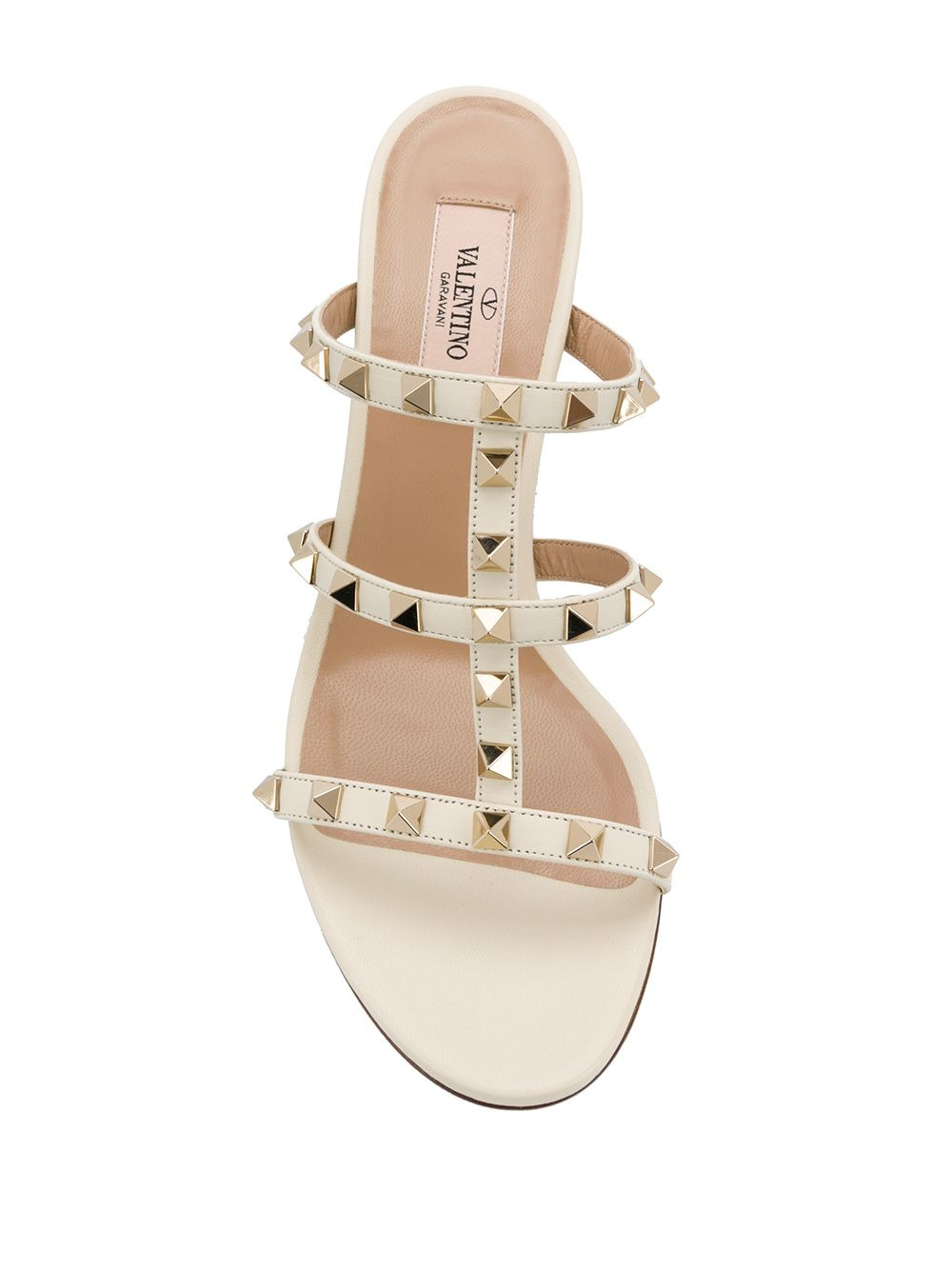 Valentino Garavani Sandals Ivory - 4