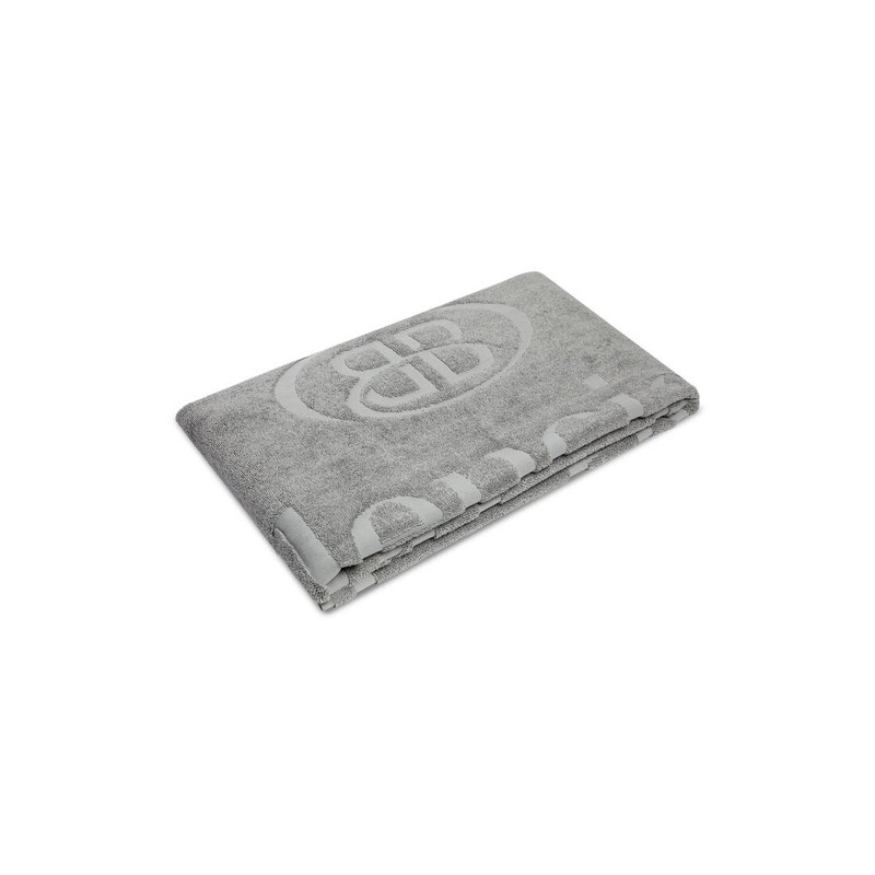 BALENCIAGA Bath Towel  in Grey outlook