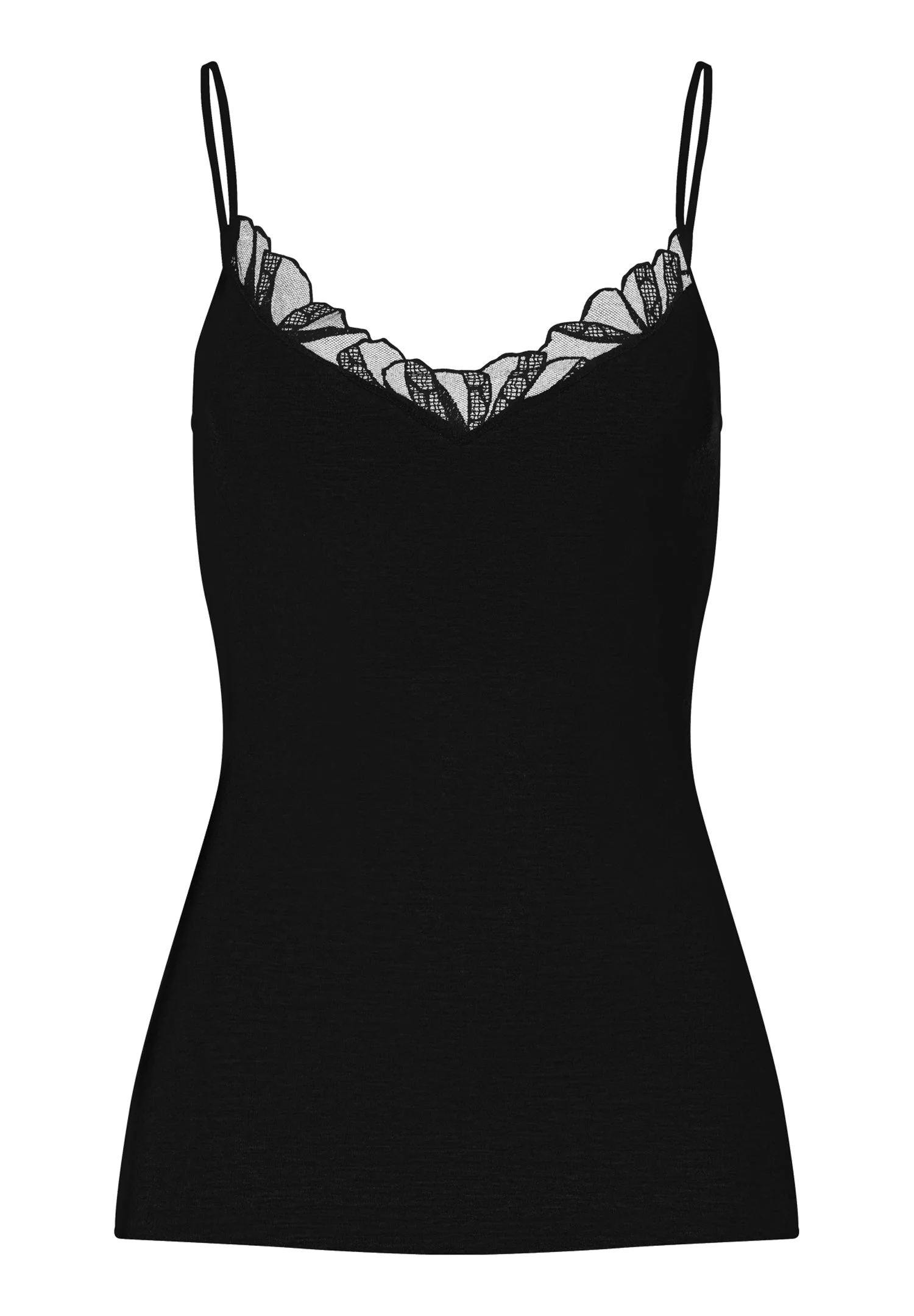 Rosaria Floral Embroidered Cotton Camisole - 1