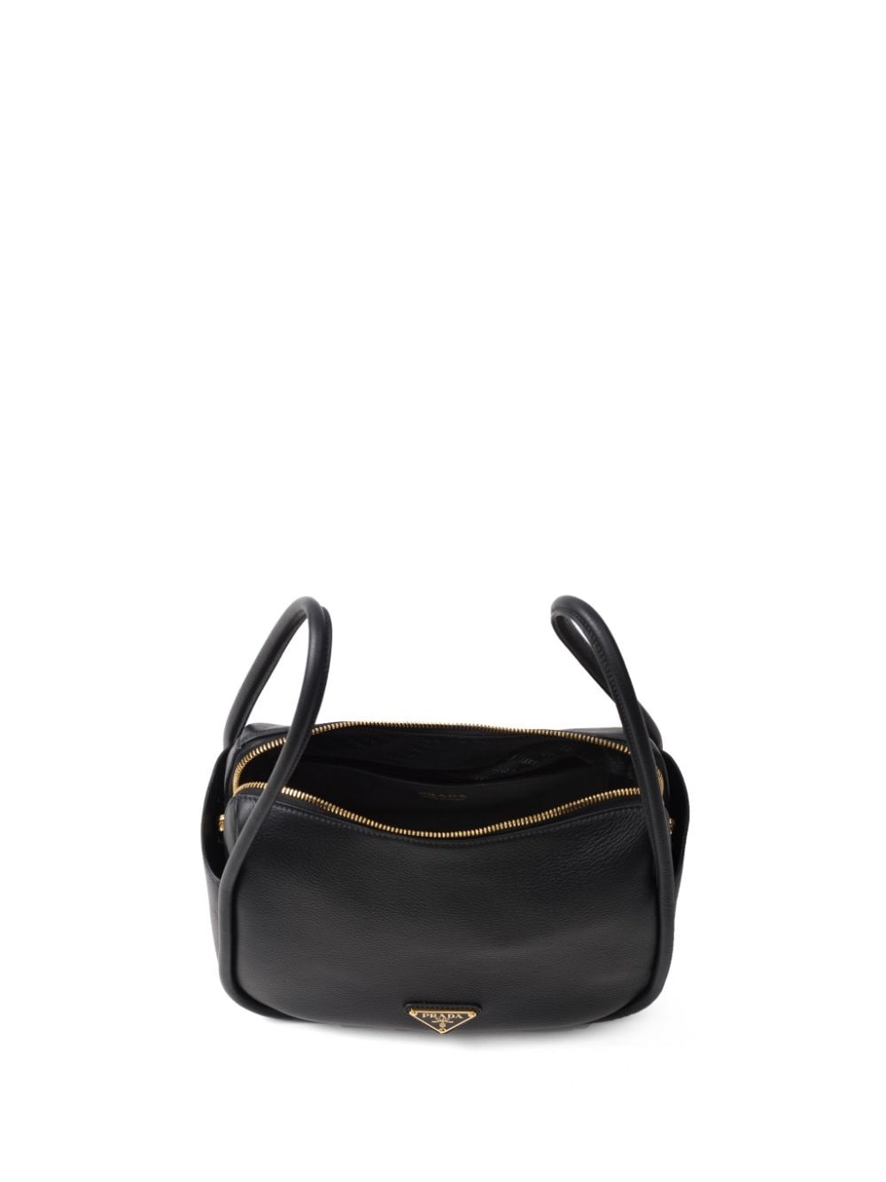 logo-appliquÃ© leather tote bag - 4