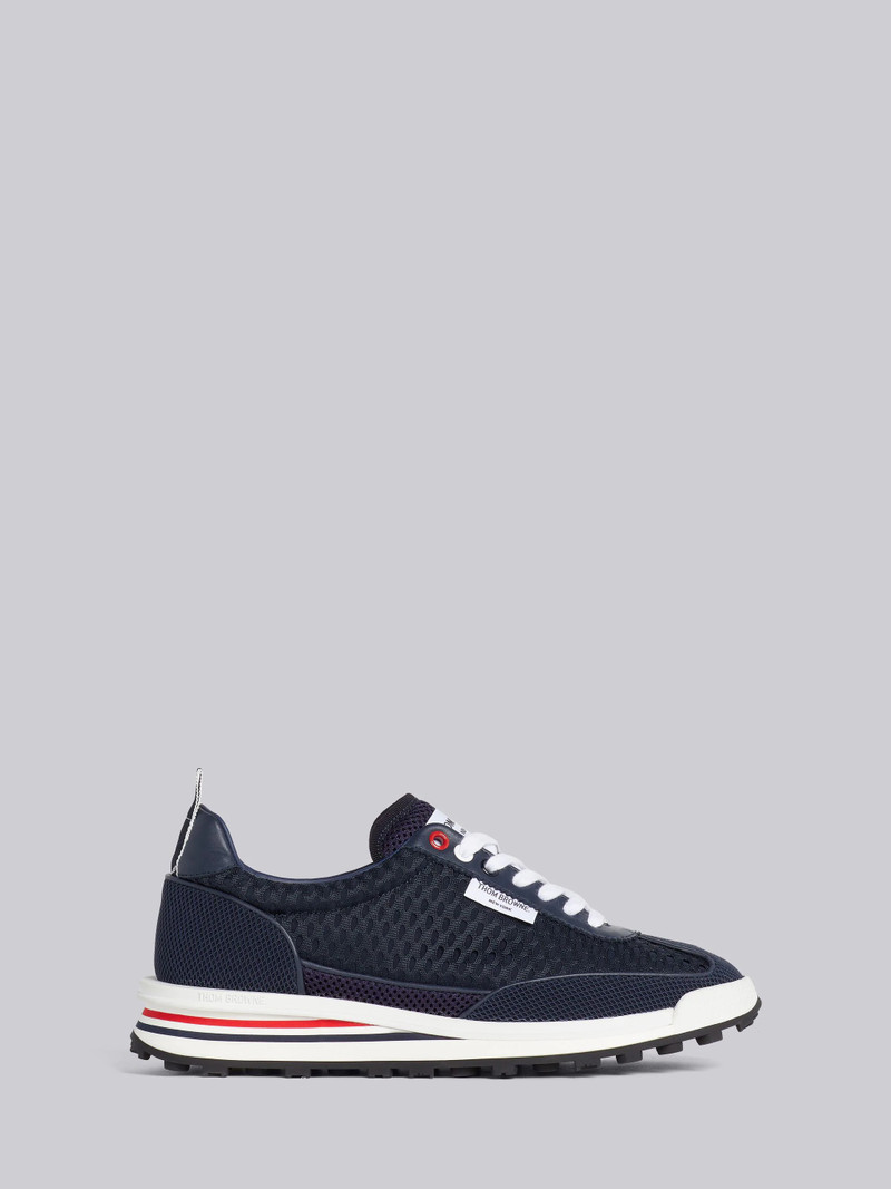 Navy Heavy Athletic Mesh Tech Runner 1