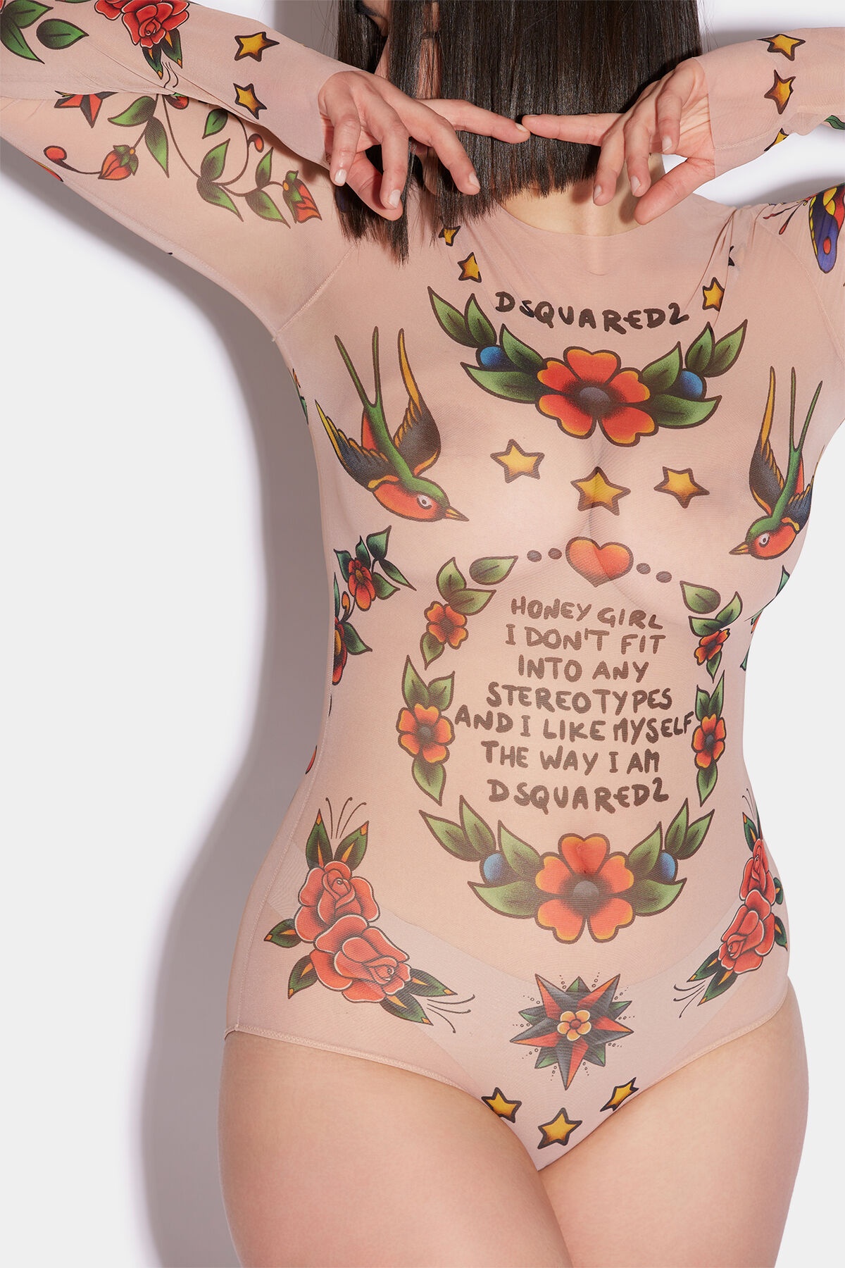 HONEY TATTOO BODYSUIT - 3