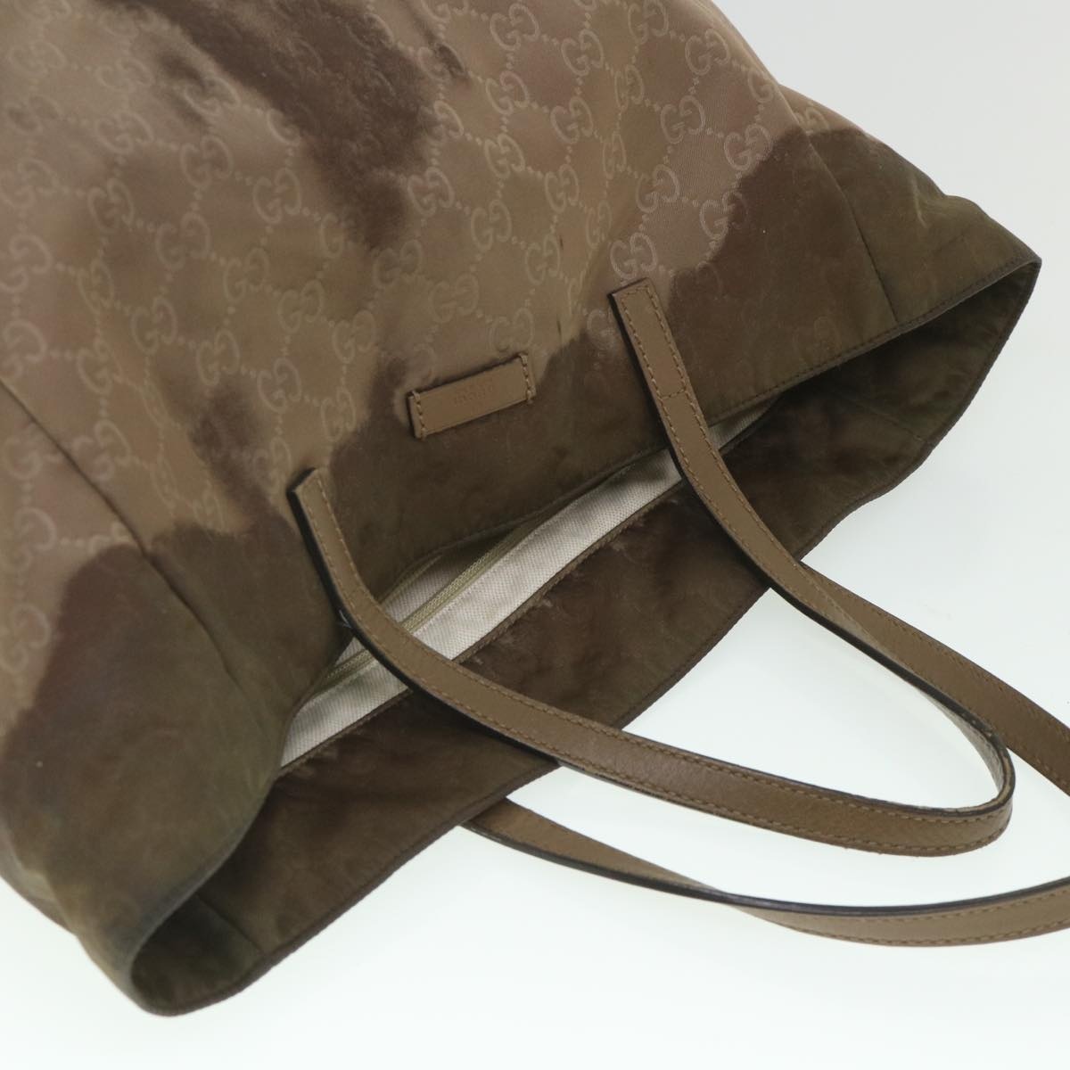GUCCI GG Canvas Tote Bag Brown - 6