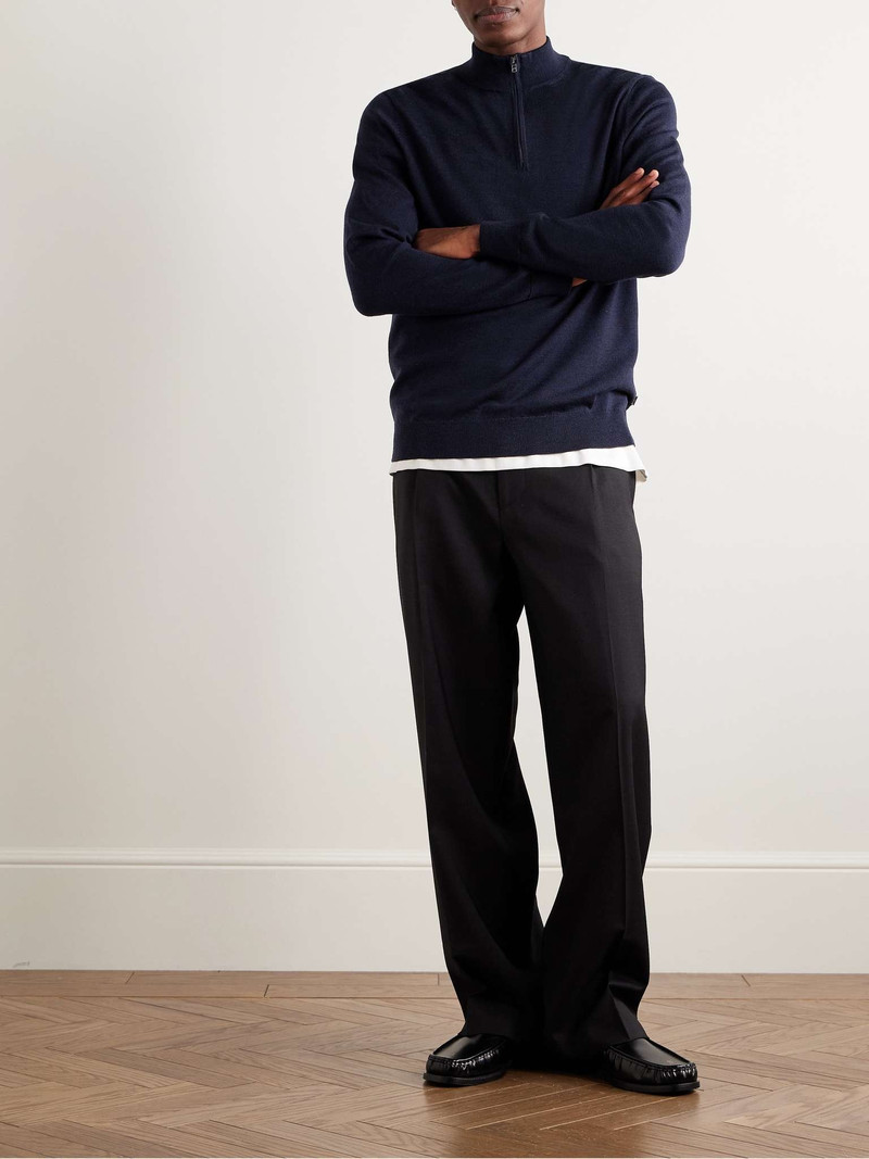 NN07 Sergio 6605 Wool Half-Zip Sweater outlook