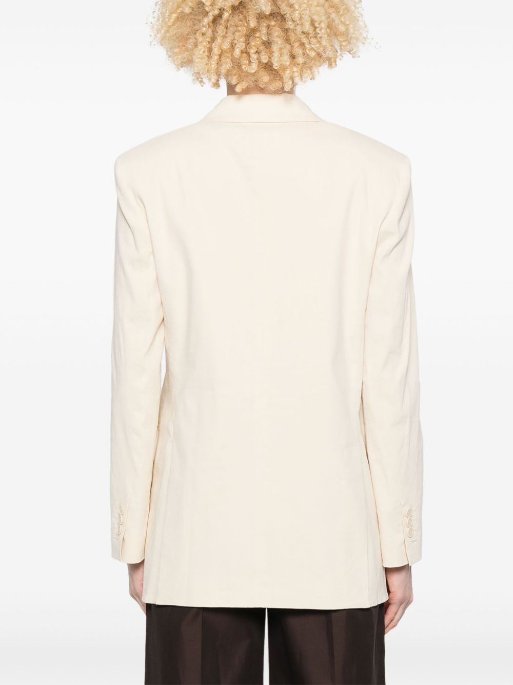 single-breasted blazer - 4