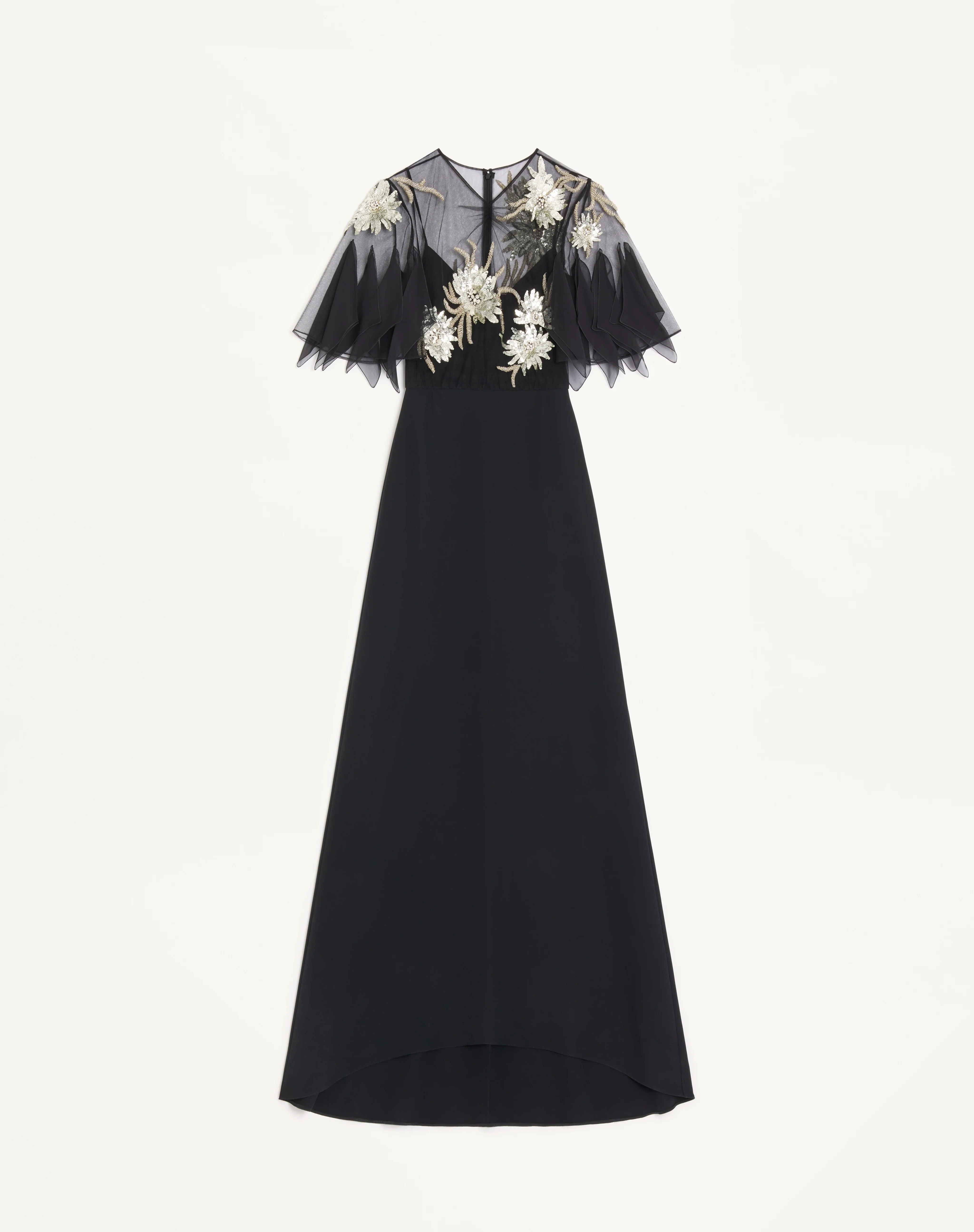 EMBROIDERED CADY COUTURE GOWN - 1