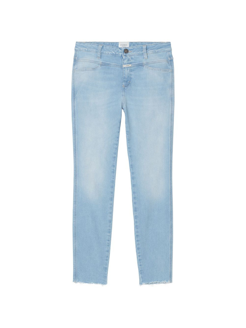 Skinny Pusher frayed-hem jeans 1