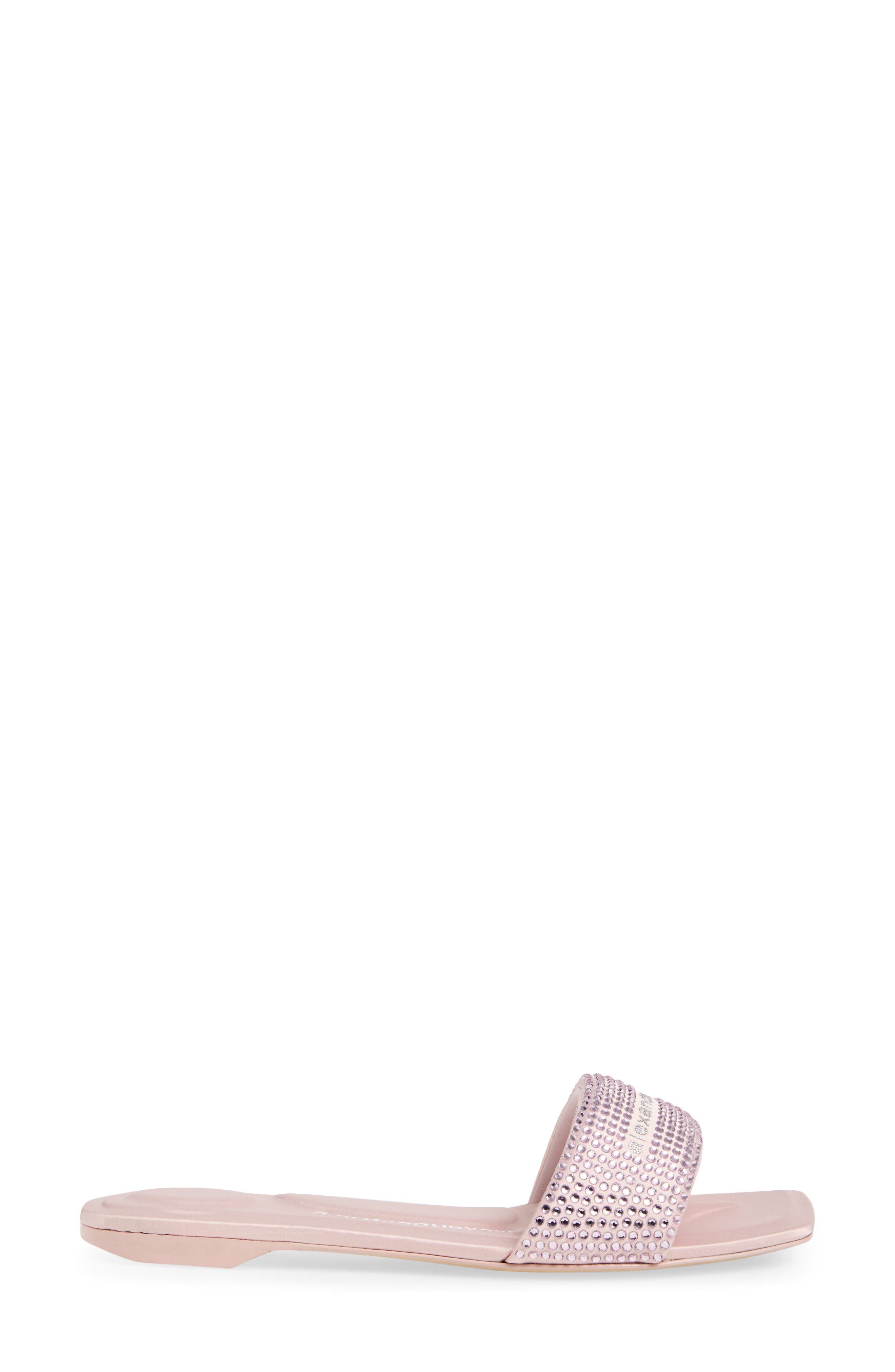 Alexander Wang Vy Crystal Embellished Slide Sandal in Light Pink at Nordstrom - 3
