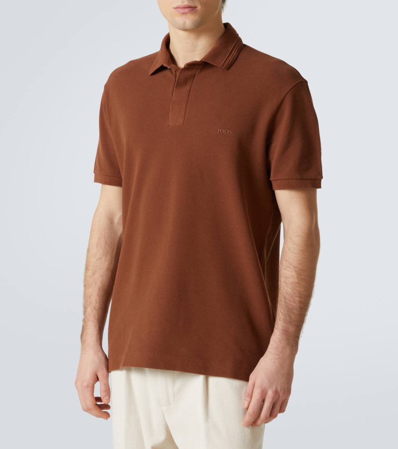 Cotton piqué polo shirt 3