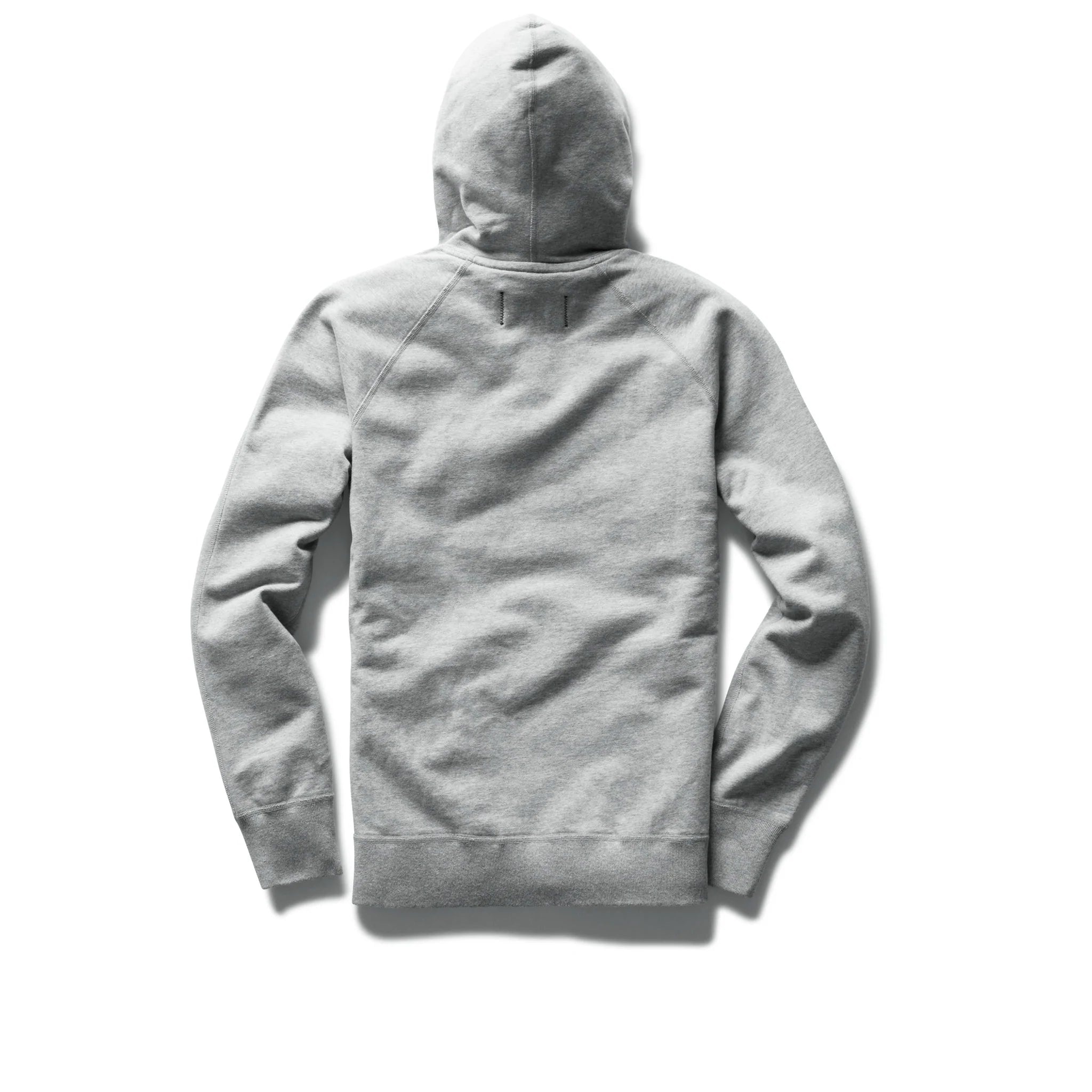 Midweight Terry Pullover Hoodie Heather Grey - 2