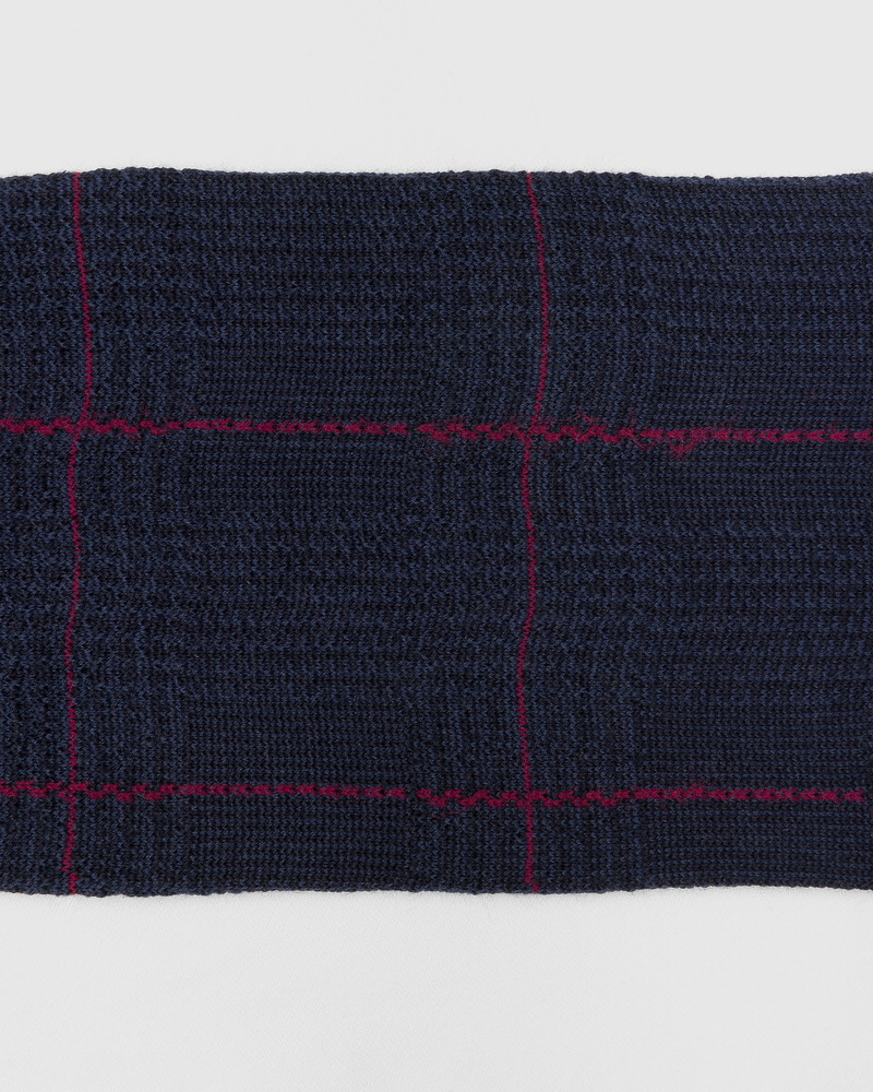 Prince of Wales Wool Long Socks 3