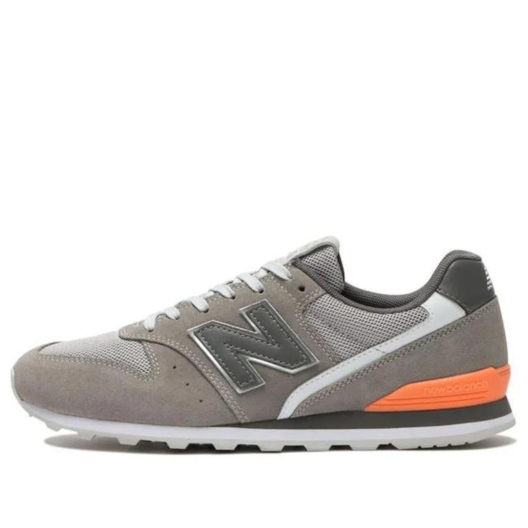 (WMNS) New Balance 996 Low-top Gray/Orange WL996CPM - 1