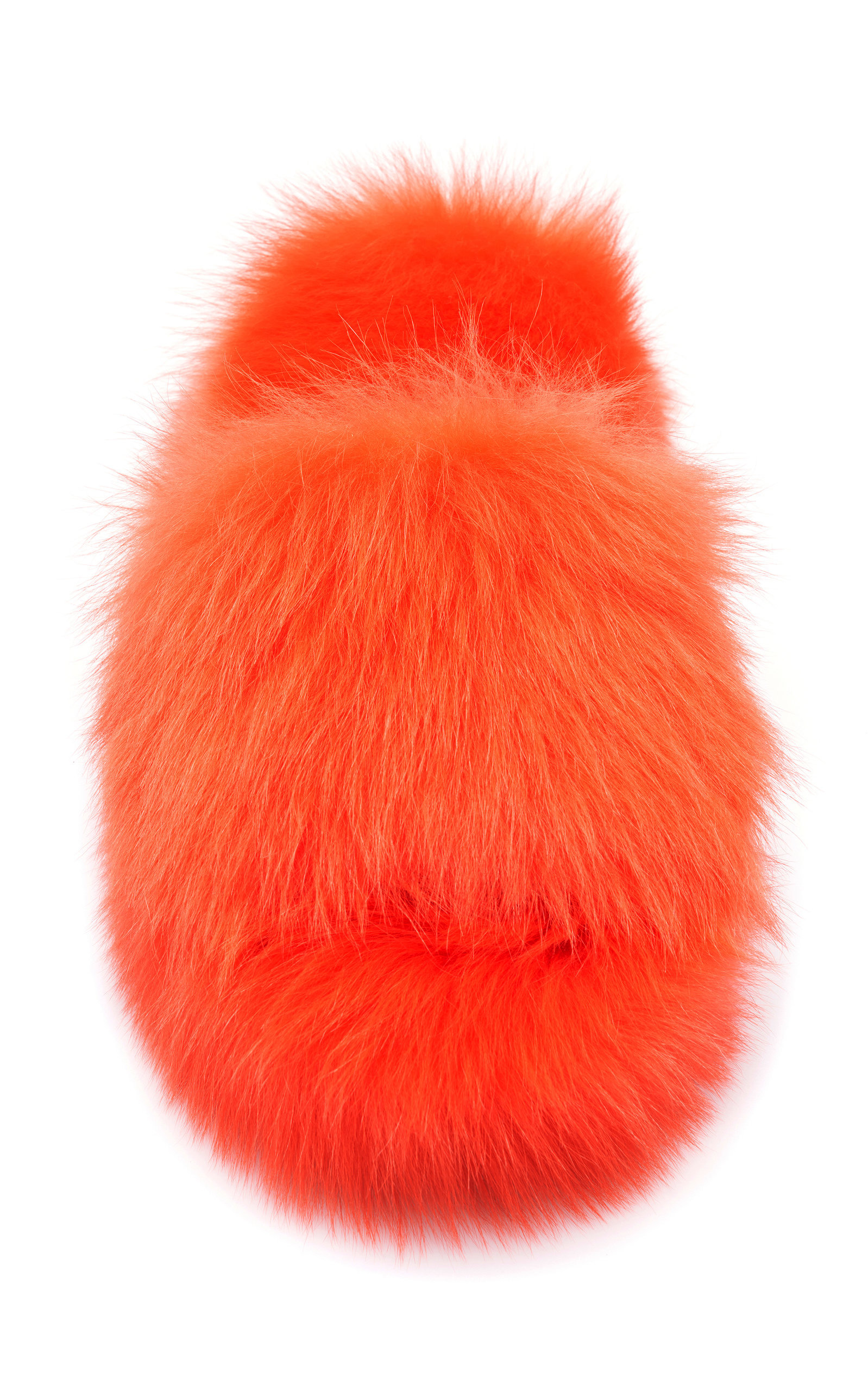 Resort Shearling Slides orange - 3