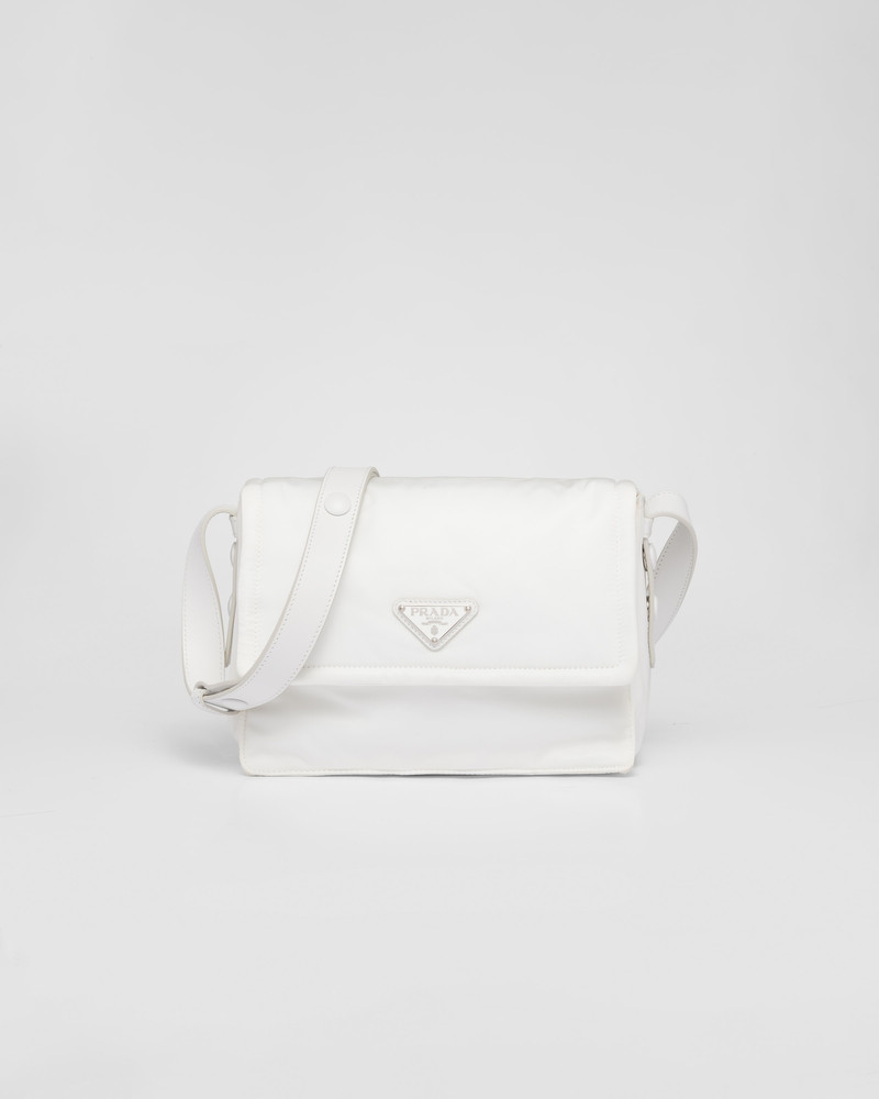 Small padded Re-Nylon shoulder bag 1
