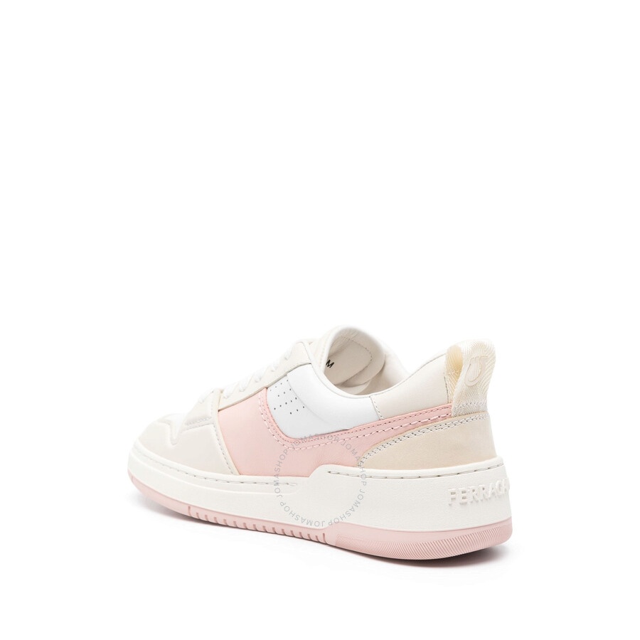 Ferragamo Dennis Panelled Skate Sneakers - 3