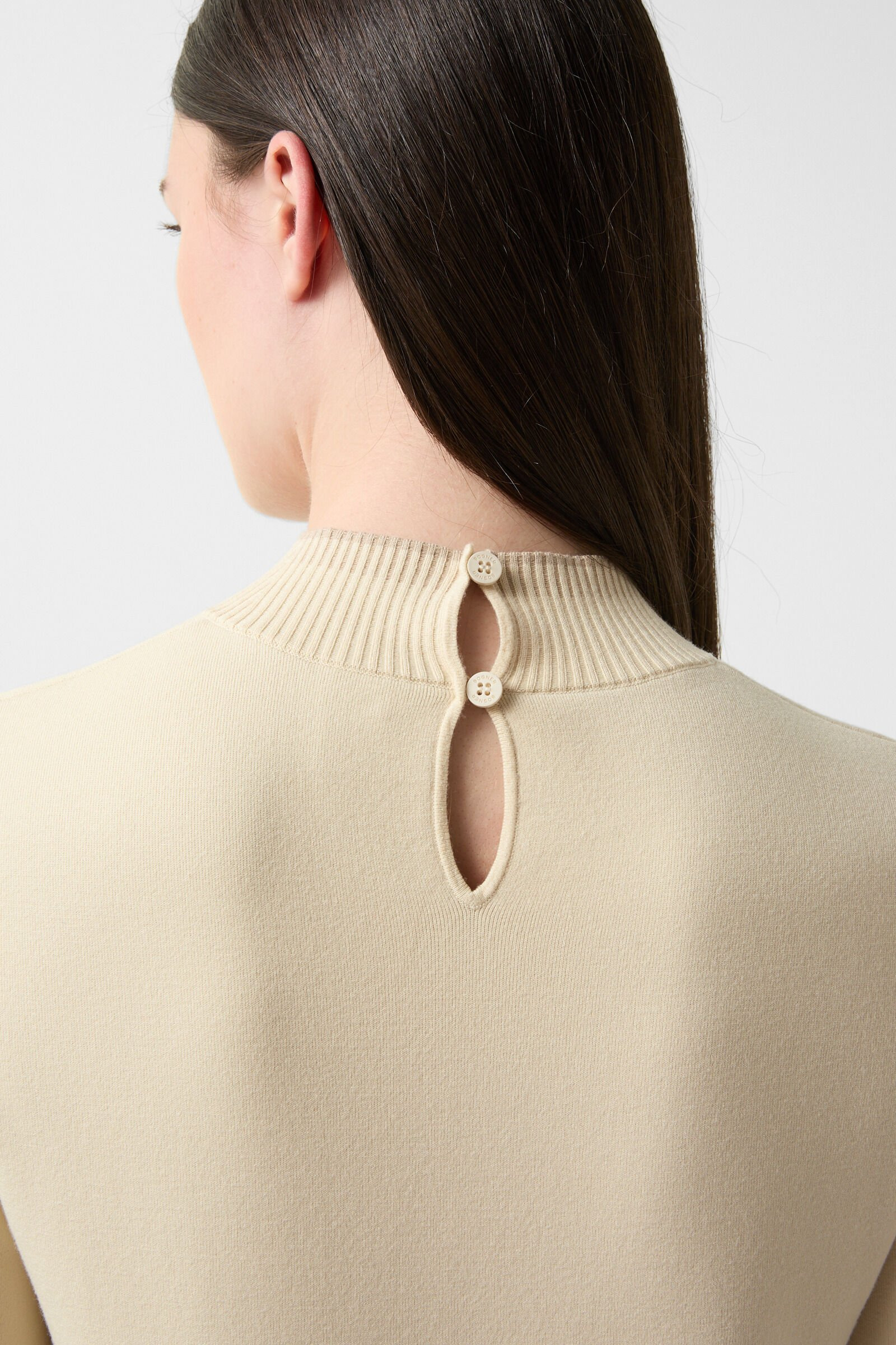 Berrit knitted shirt in Cream - 7