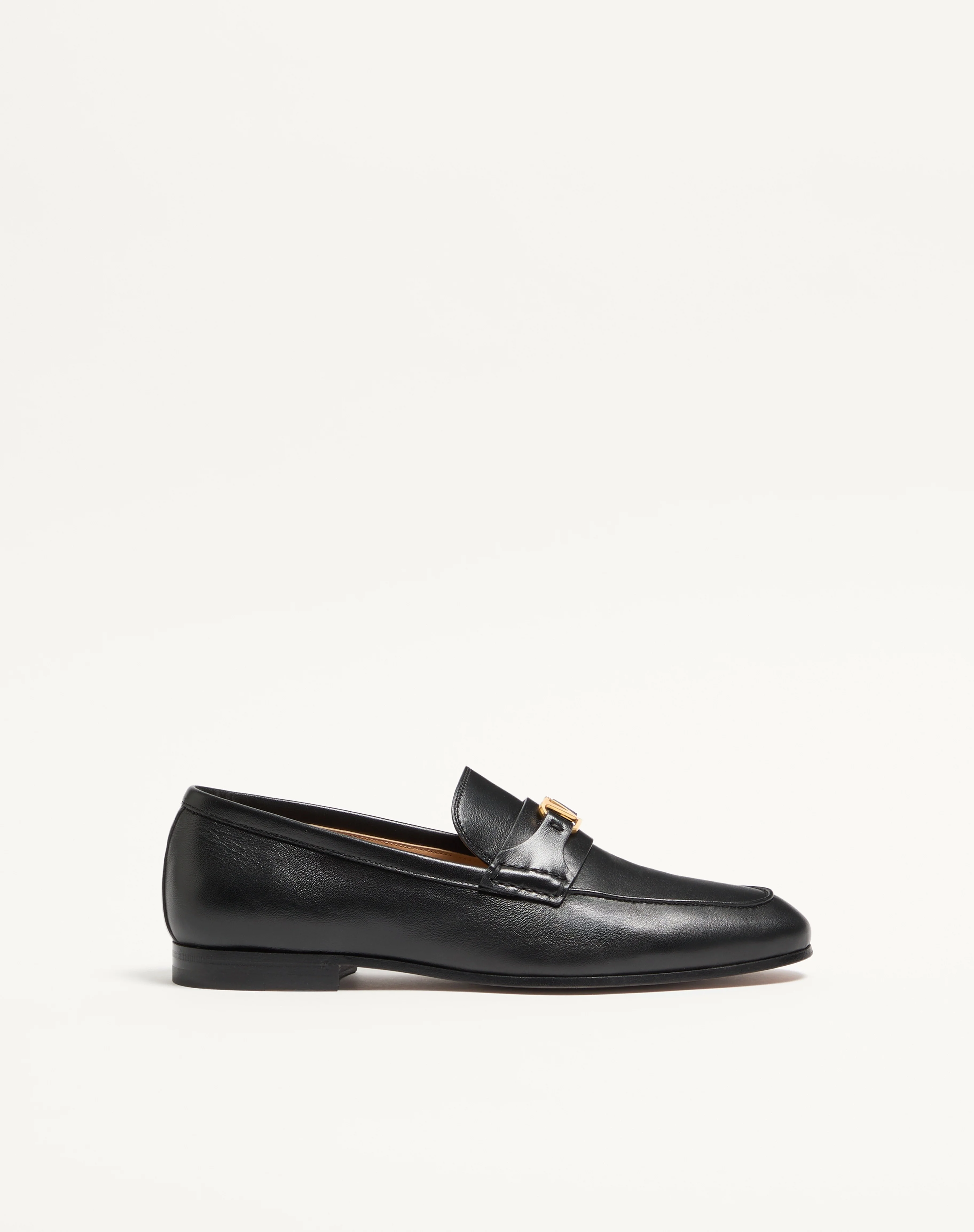 VLOGO SIGNATURE NAPPA LEATHER LOAFER - 1