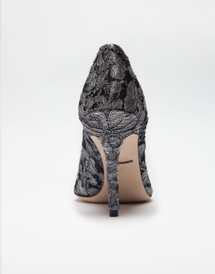 Pump in Taormina lace with crystals - 4