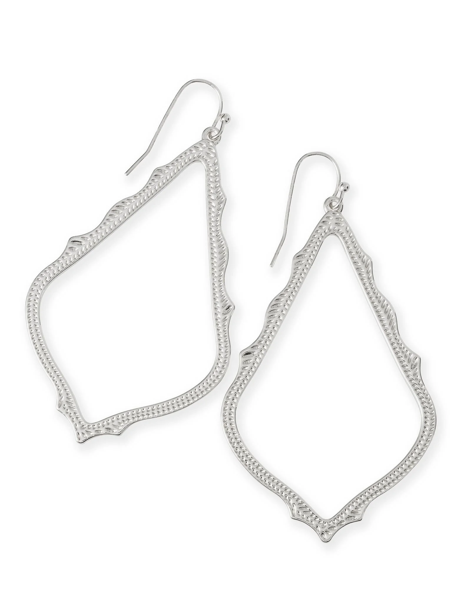 Sophee Drop Earrings in Silver - 1
