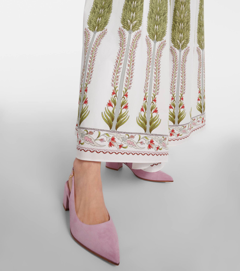 Piper 45 suede slingback pumps 4