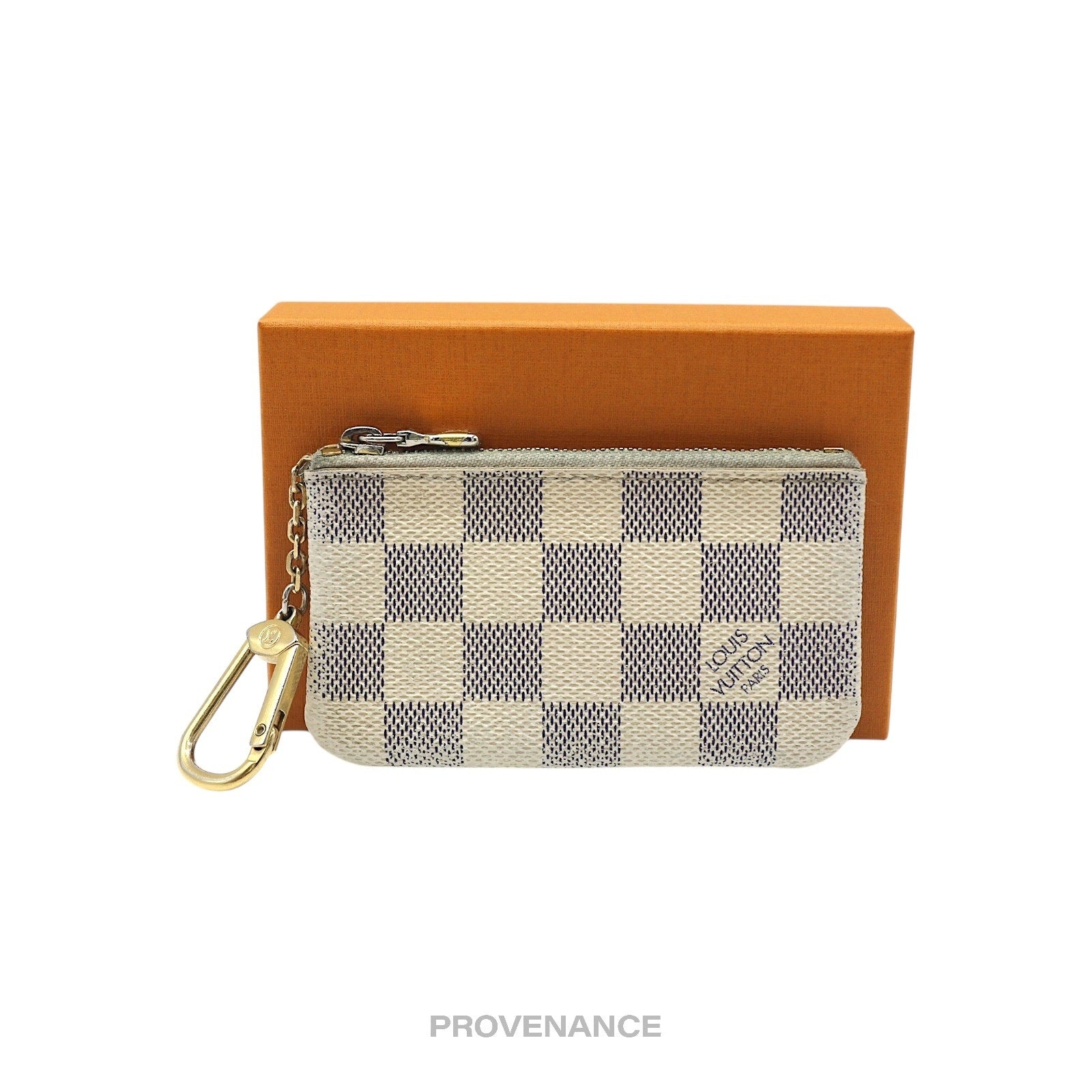 Louis Vuitton Key Pouch Cles - Damier Azur - 2