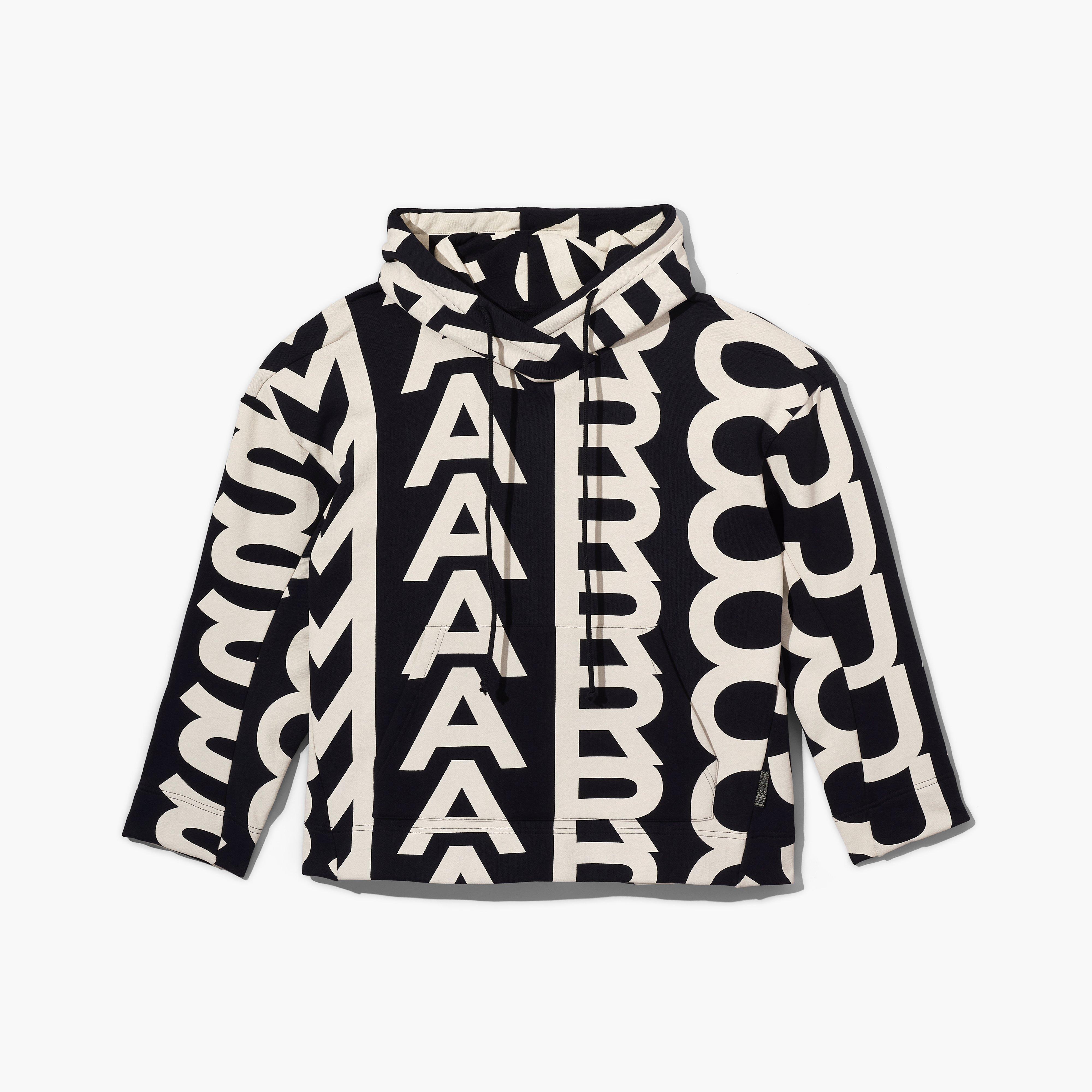 トップス MARC JACOBS MONOGRAM OVERSIZED HOODIE Marc Jacobs THE MONOGRAM OVERSIZED HOODIE | REVERSIBLE
