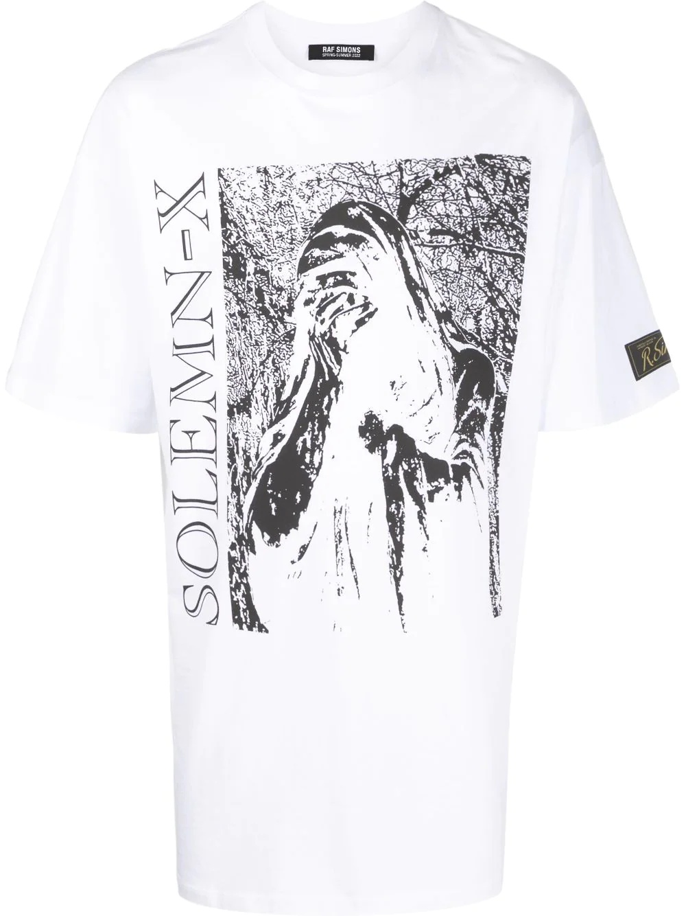 Solemn X oversized graphic-print T-shirt - 1