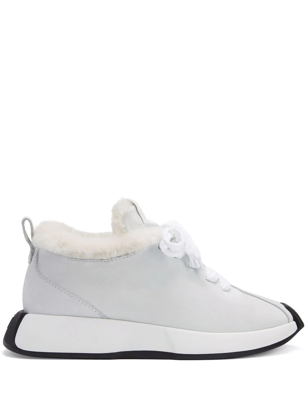 Ferox shearling-lined leather trainers - 1