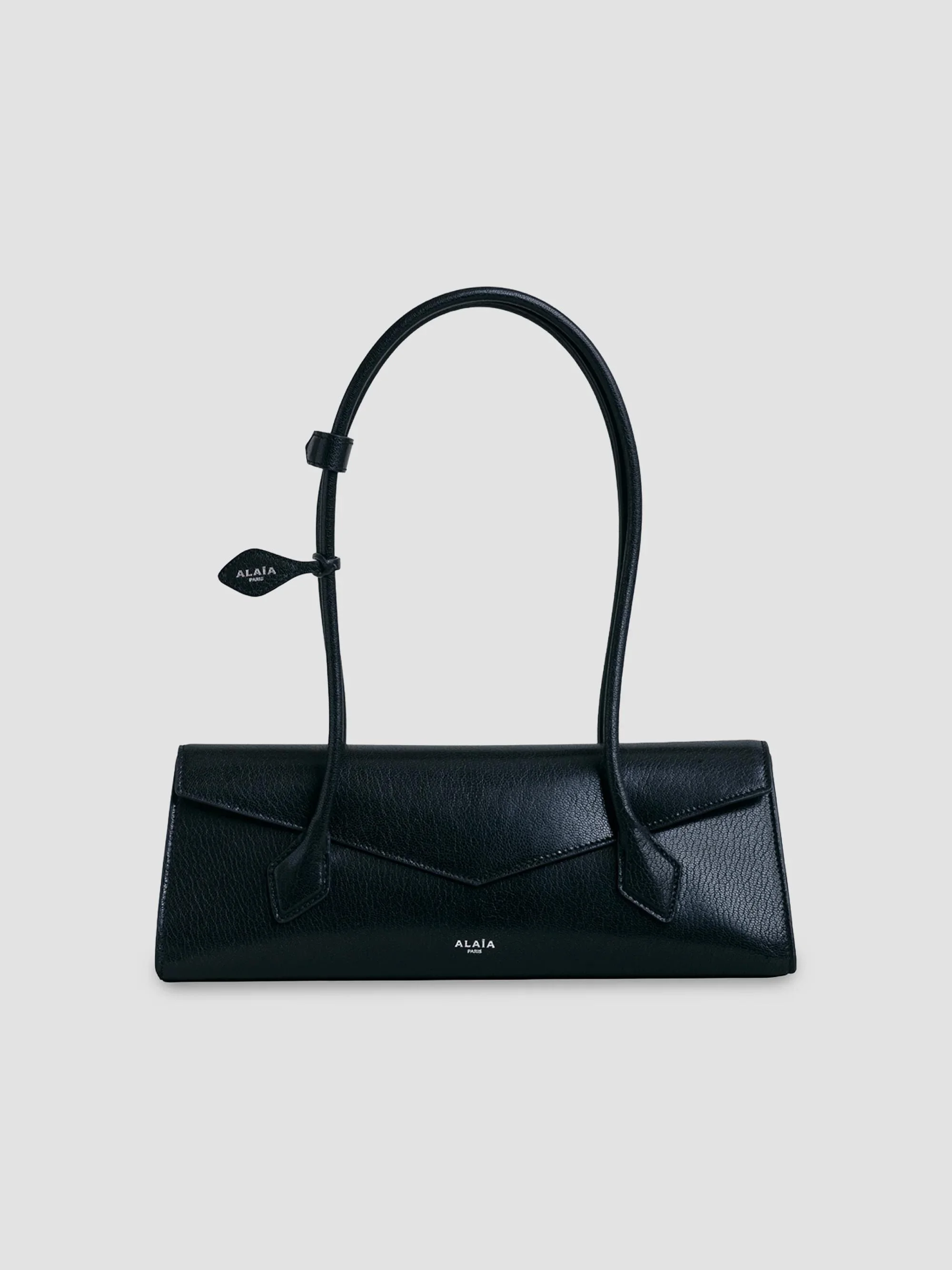 Women's Le Teckel Medium Leather Flap Bag - Noir - 1