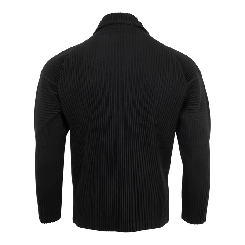 ISSEY MIYAKE Black Turtleneck Sweater outlook