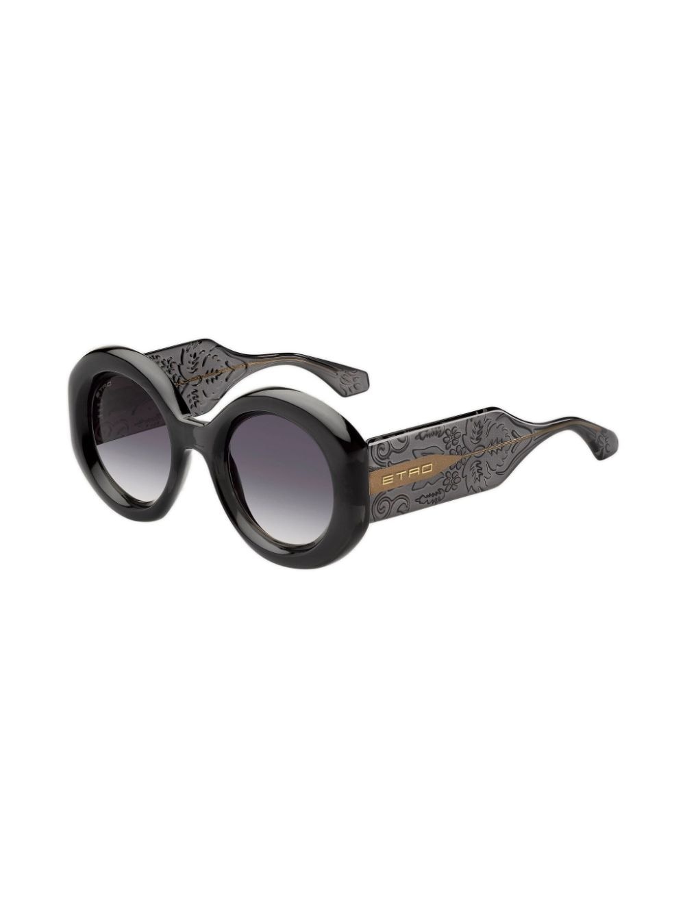 Paisley round-frame sunglasses - 2