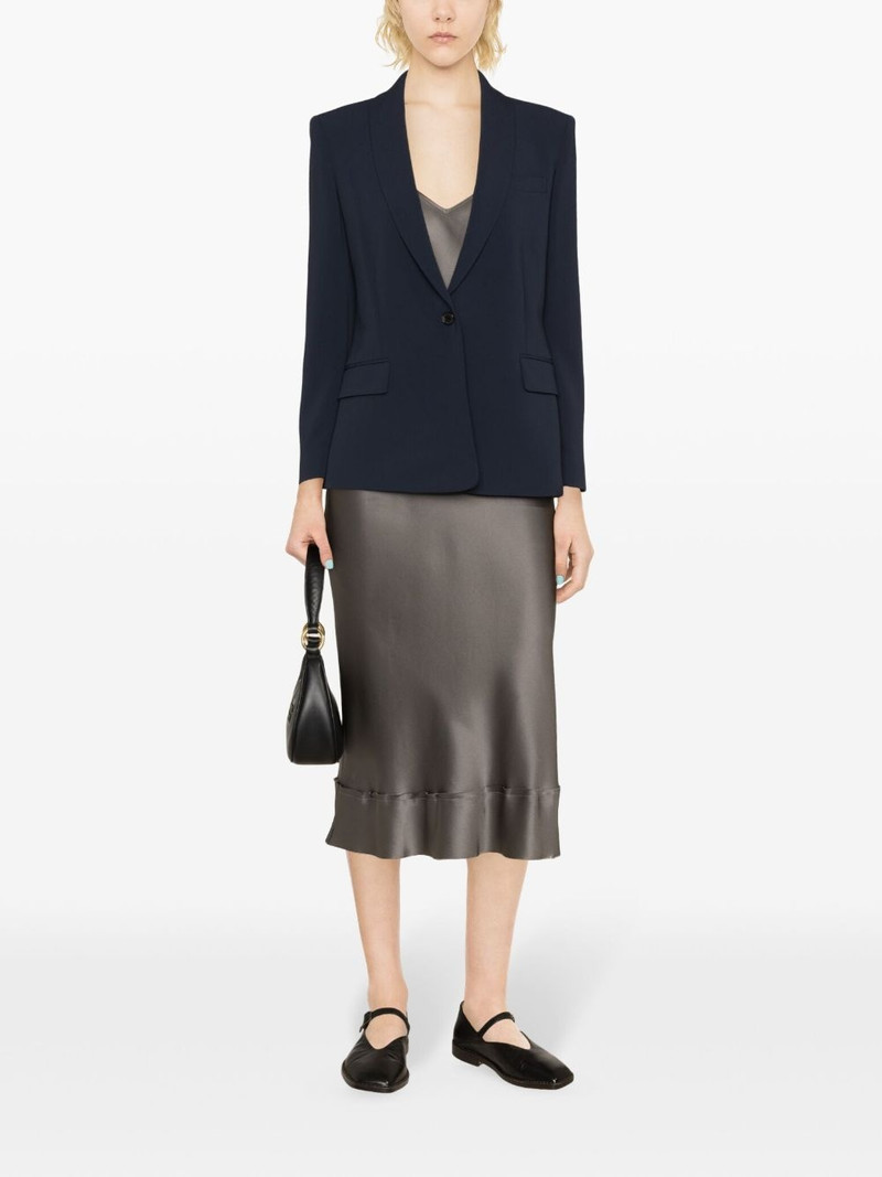 Theory single-breasted shawl-lapels blazer outlook