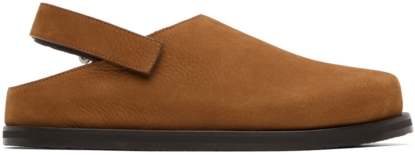 【関税込み】Studio Nicholson ブラウン Hardning クロッグ Studio Nicholson Brown Hardning Clogs | REVERSIBLE