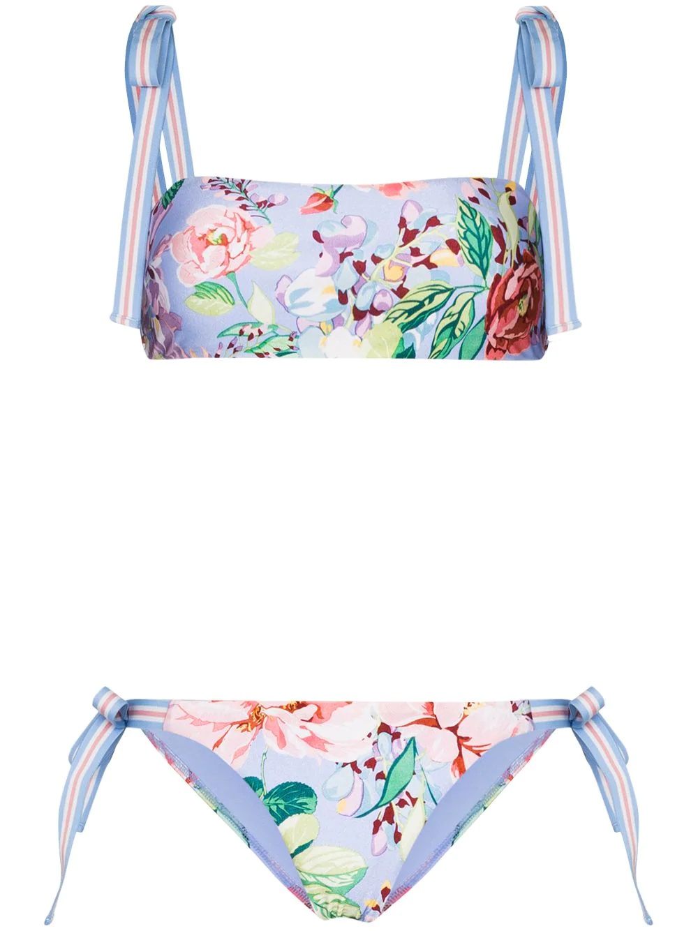 Bellitude floral-print bikini - 1