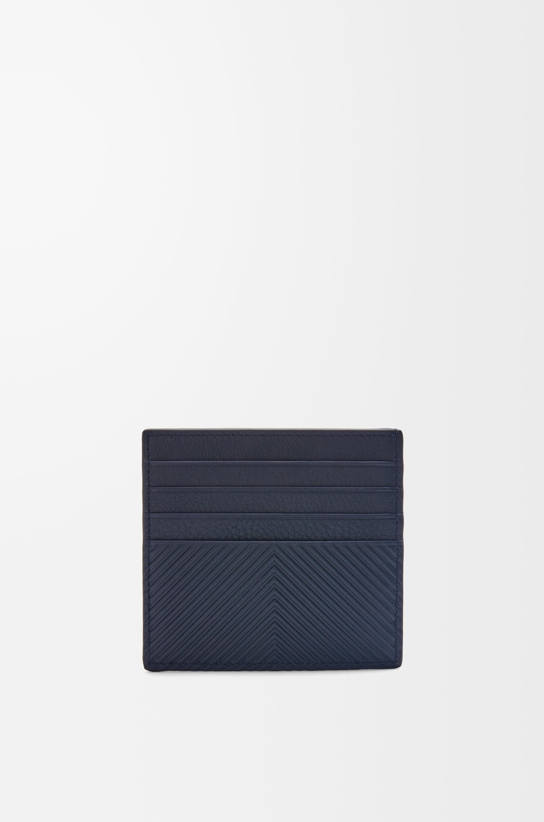 Open cardholder in textured classic calfskin - 3