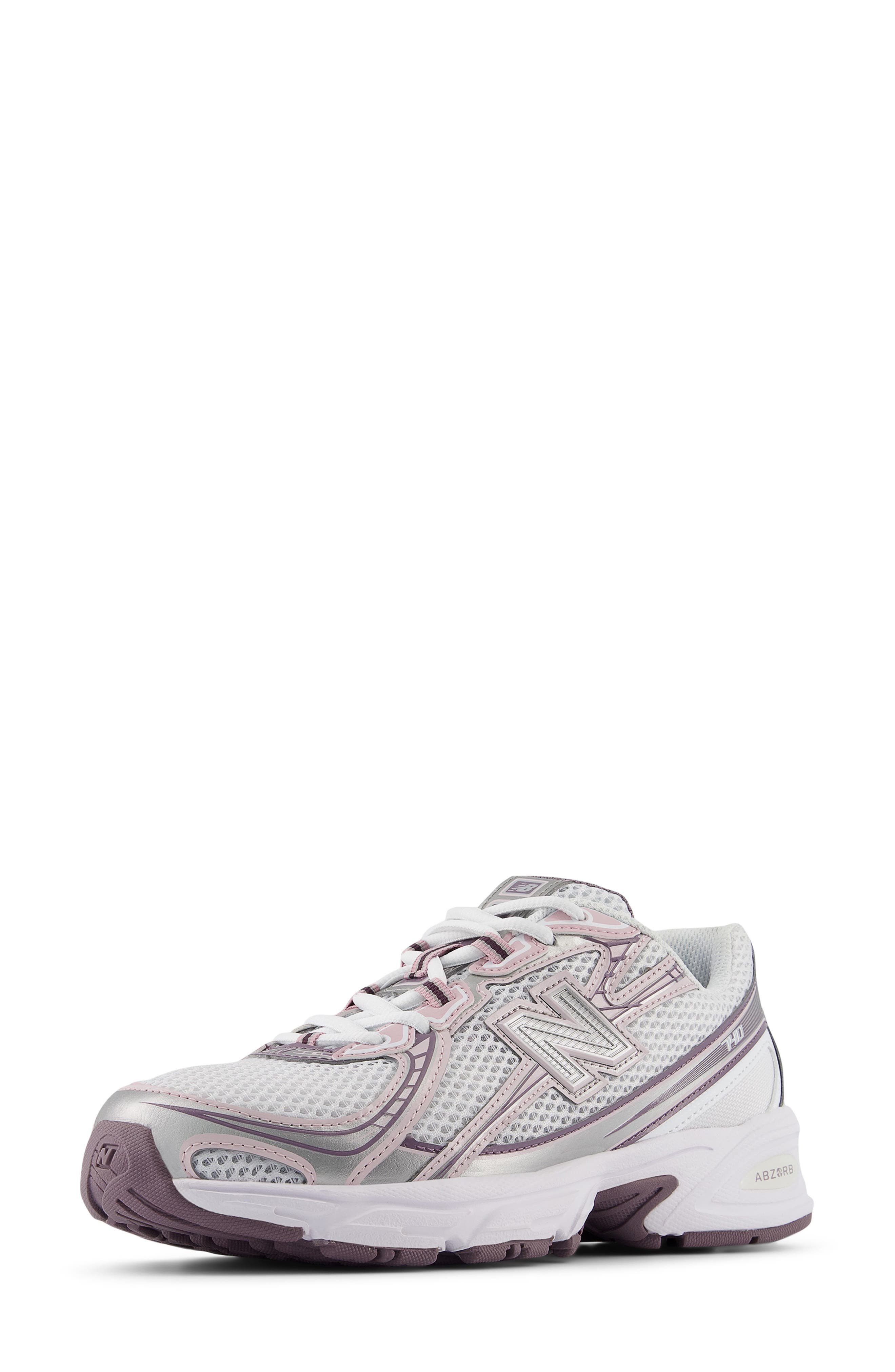 New Balance Gender Inclusive 740 Sneaker in Ice Wine/White at Nordstrom - 5