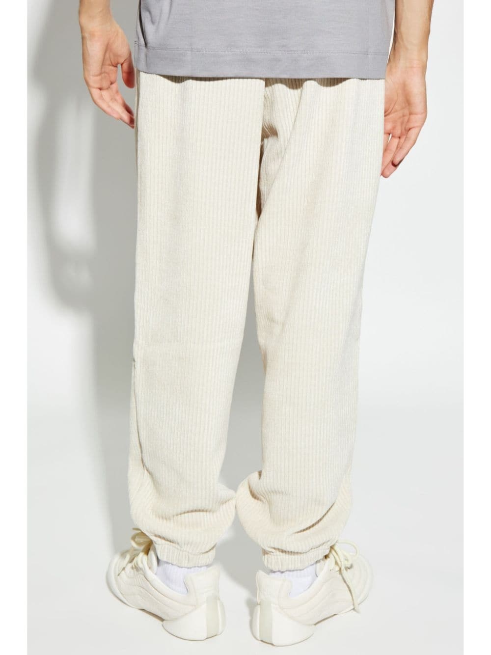 corduroy track pants - 4