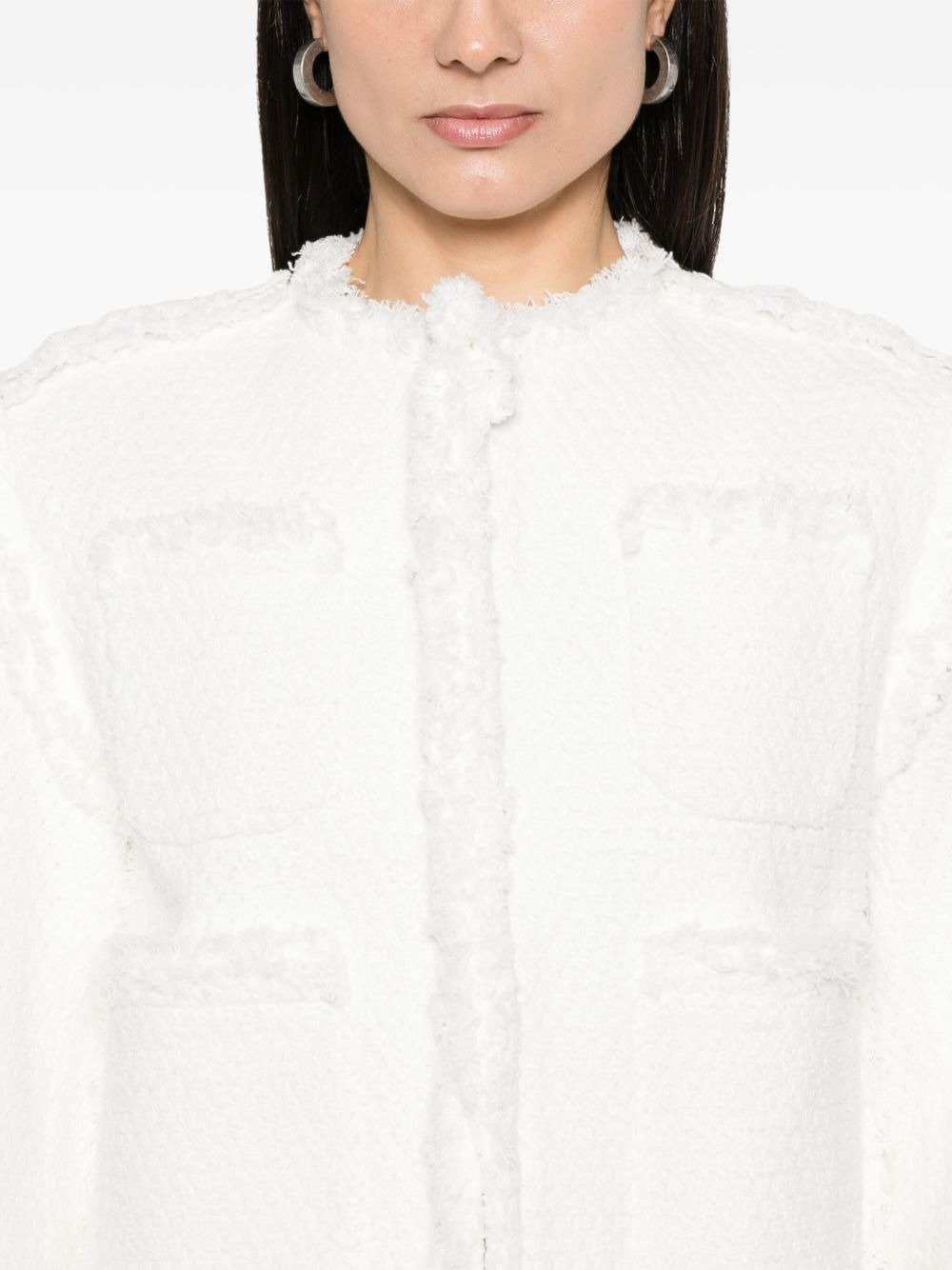 Sacai Women Denim Mix Jacket - 2