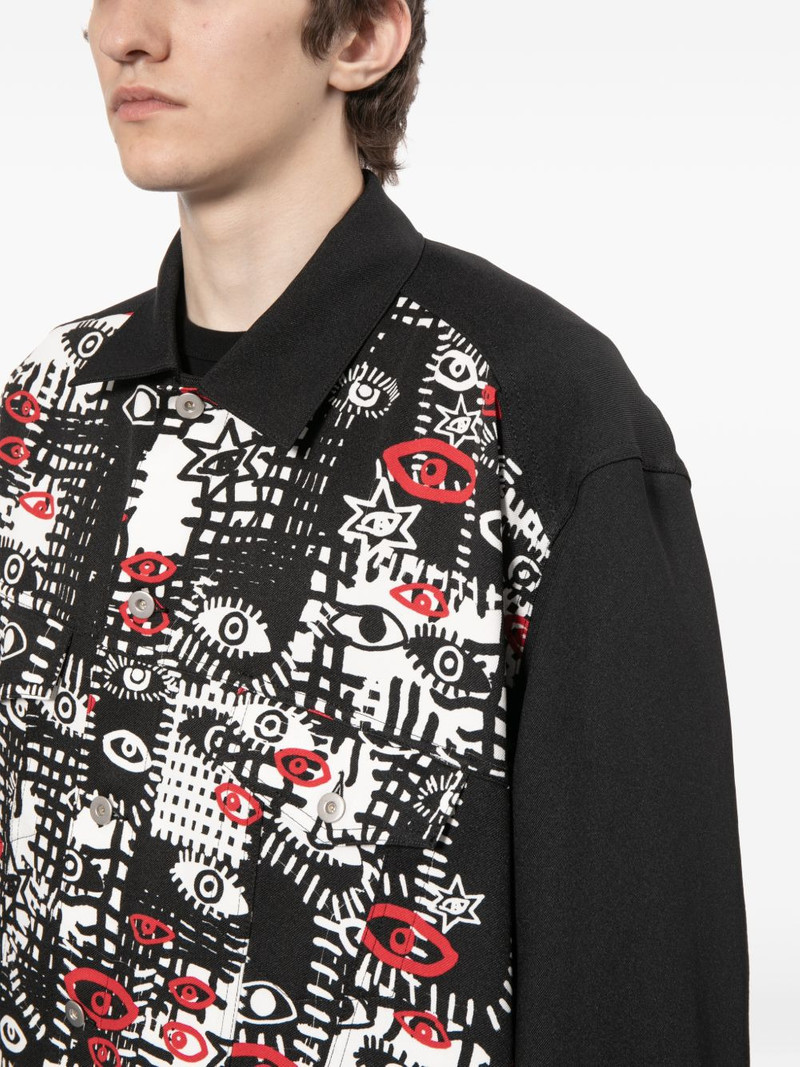 graphic print long-sleeve shirt jacket 6