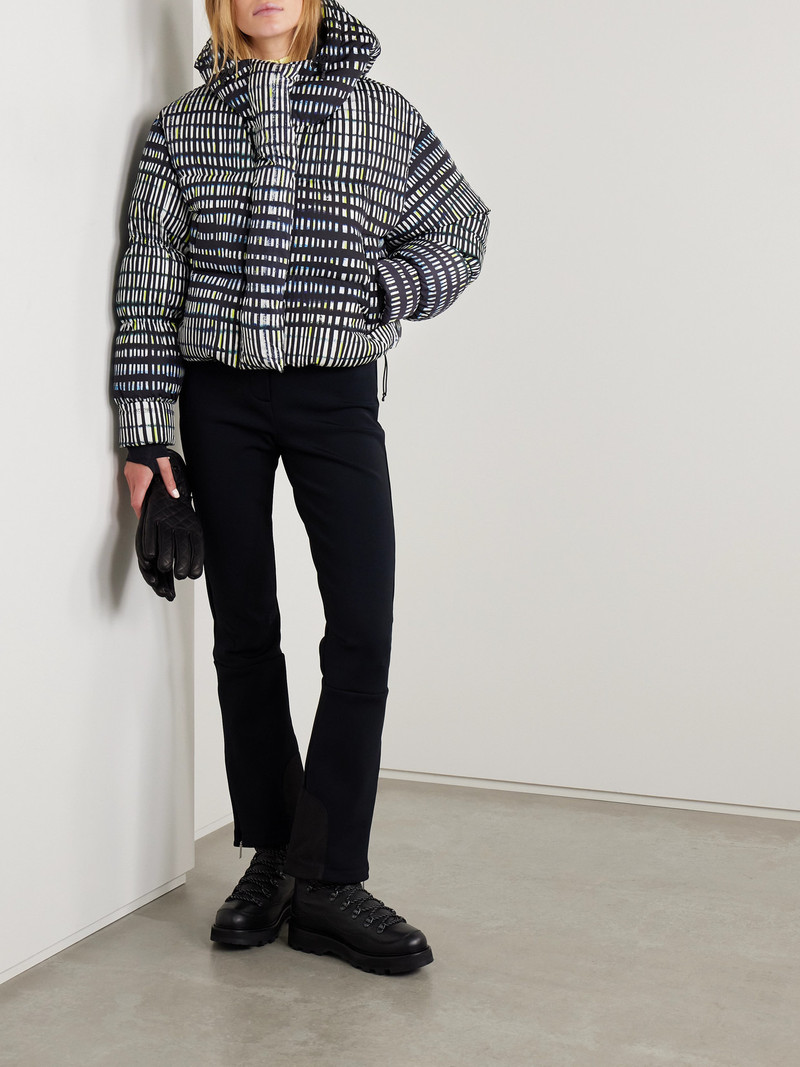 CORDOVA Aomori Hooded Printed Quilted Down Ski Jacket outlook