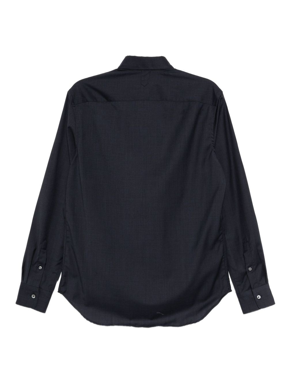 oxford wool shirt - 2