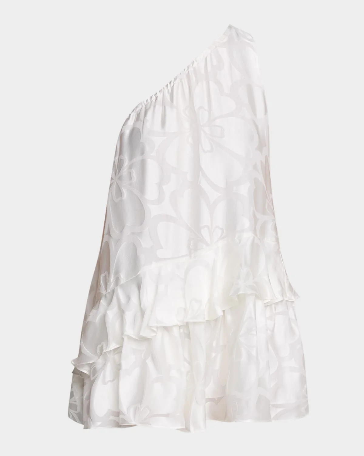 Solene Asymmetric Mini Dress - 1
