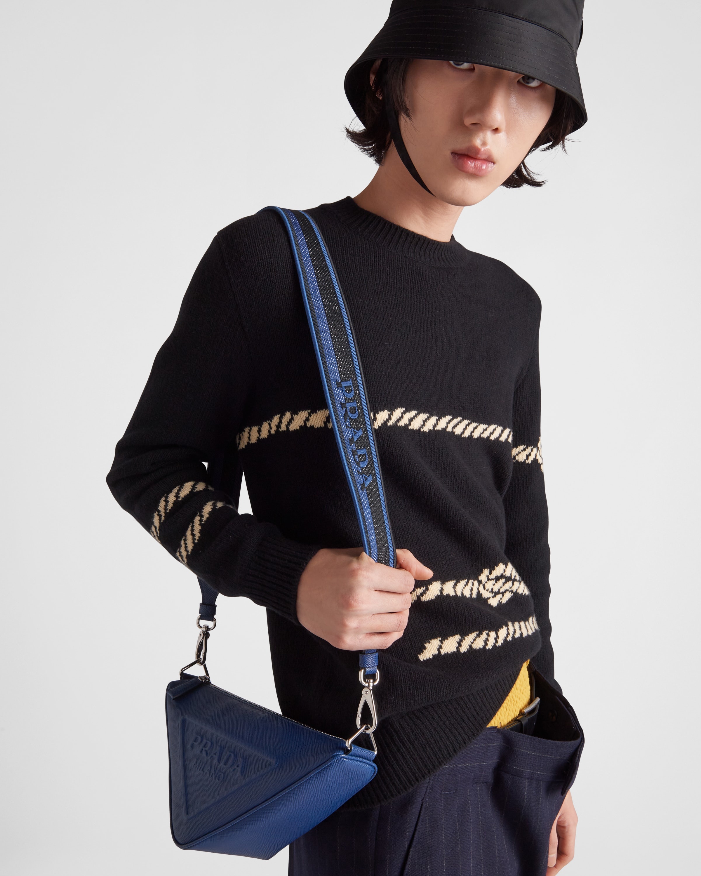 Saffiano Prada Triangle bag - 2