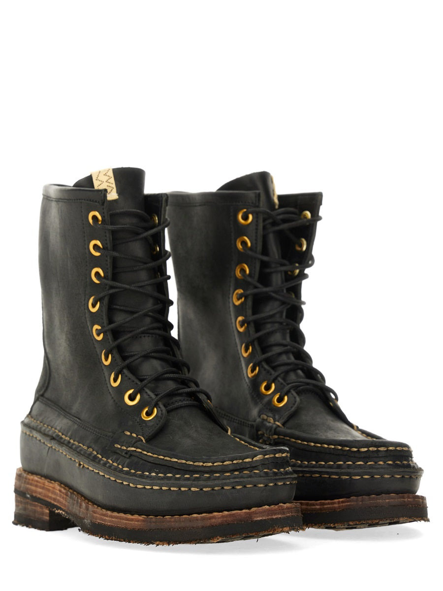 Visvim Men Boot "Grizzly Camper Hi-Folk" - 2