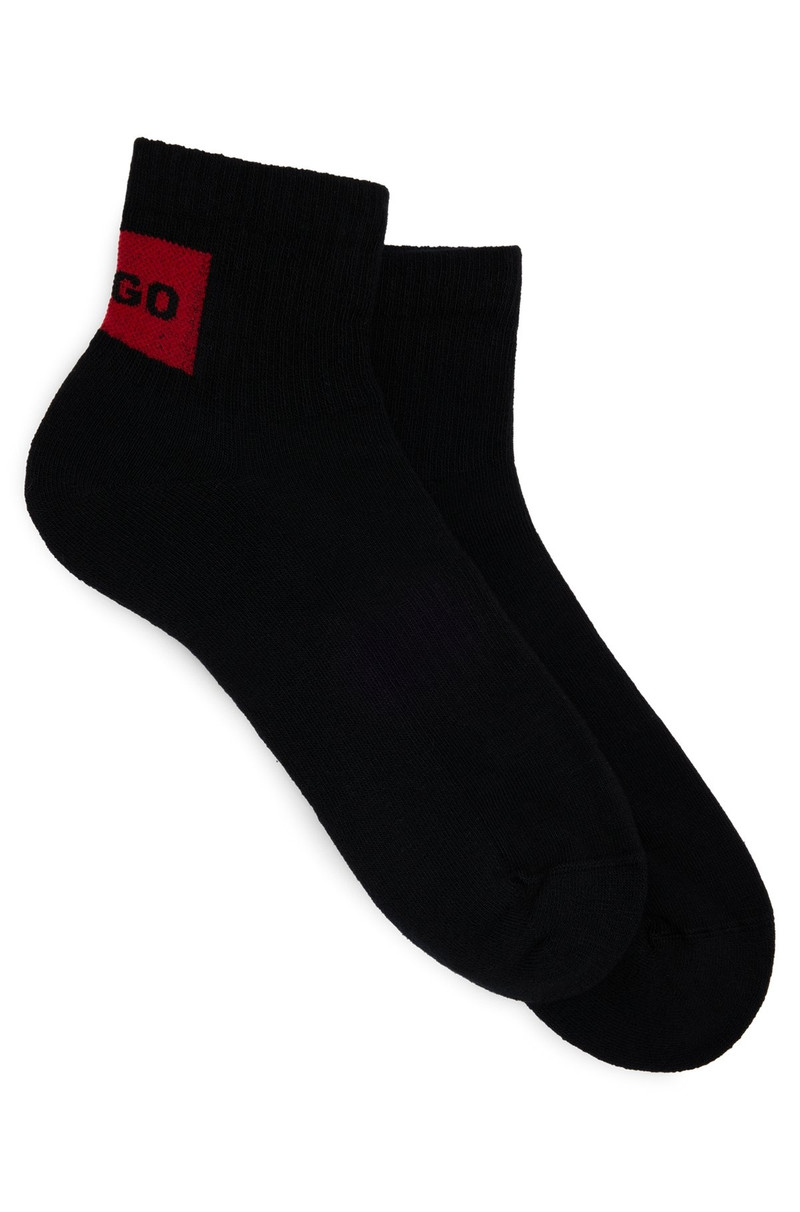 TWO-PACK OF SHORT SOCKS WITH LOGOS 1