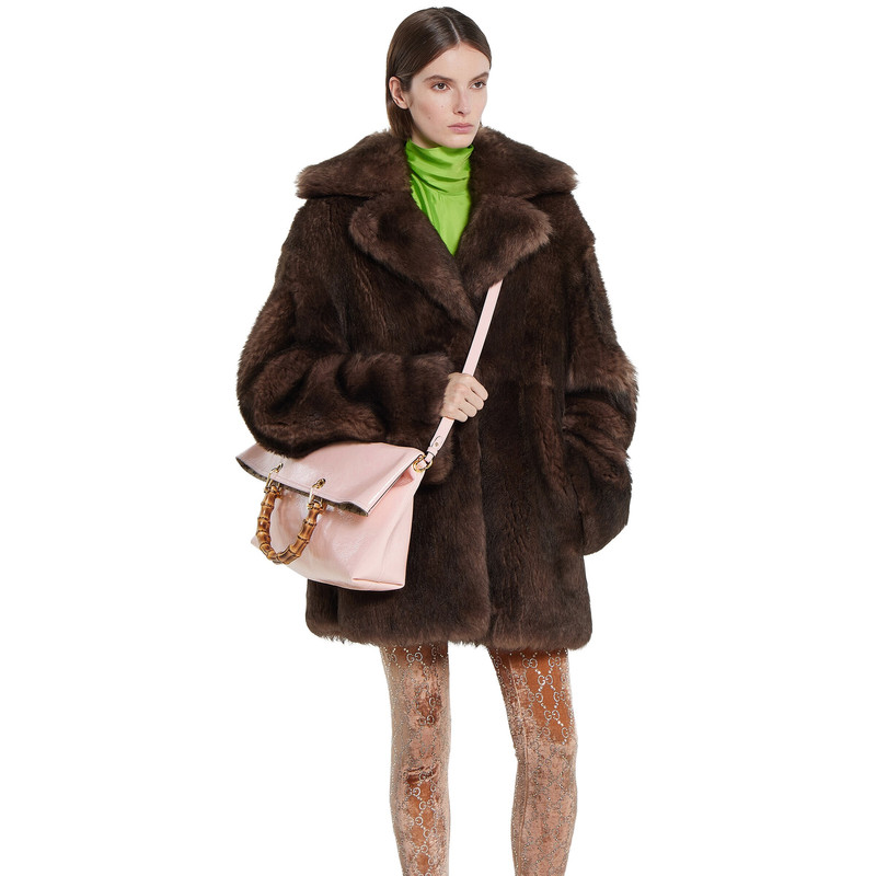 Bamboo large reversible tote bag 4