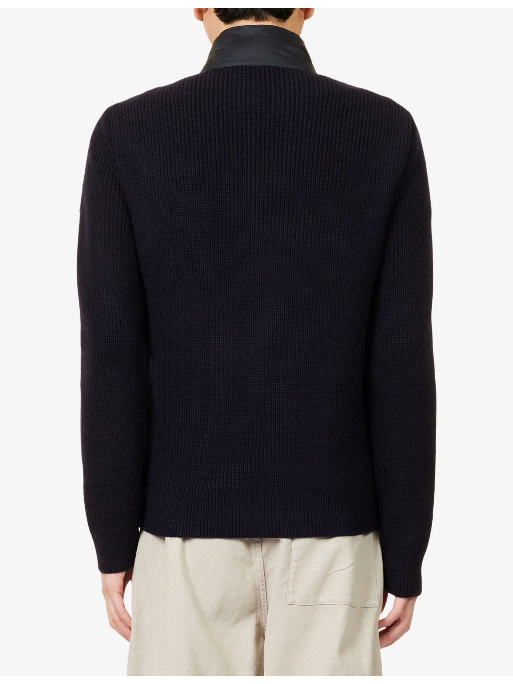 Circuiteer Padded Wool Blend Cardigan - 4