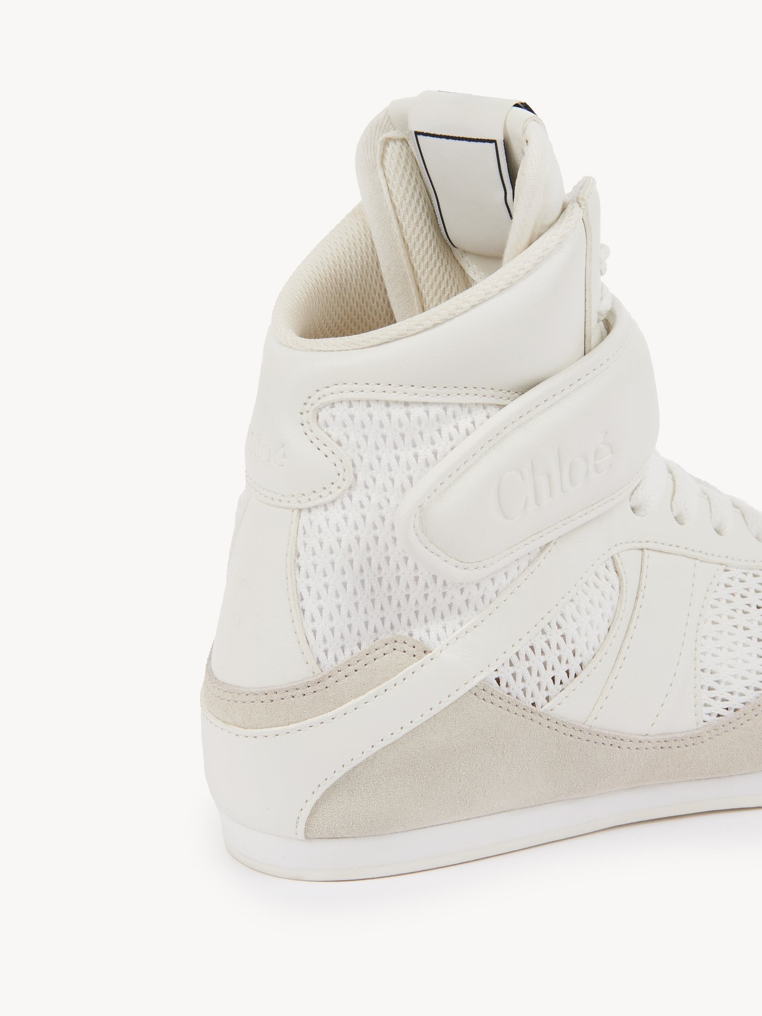 CHLOÉ KICK HIGH-TOP SNEAKER - 7